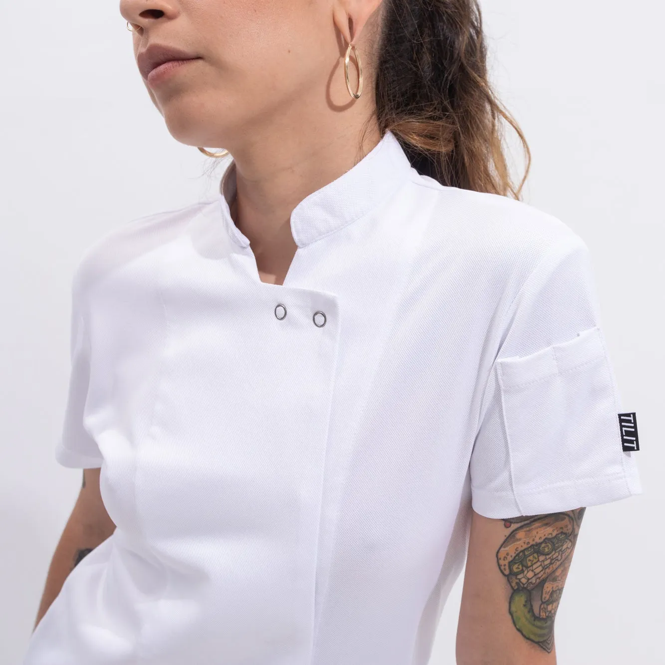 Women's Supply Chef Coat (3-Pack Bundle) sold by Tilit NYC product image thumbnail 3