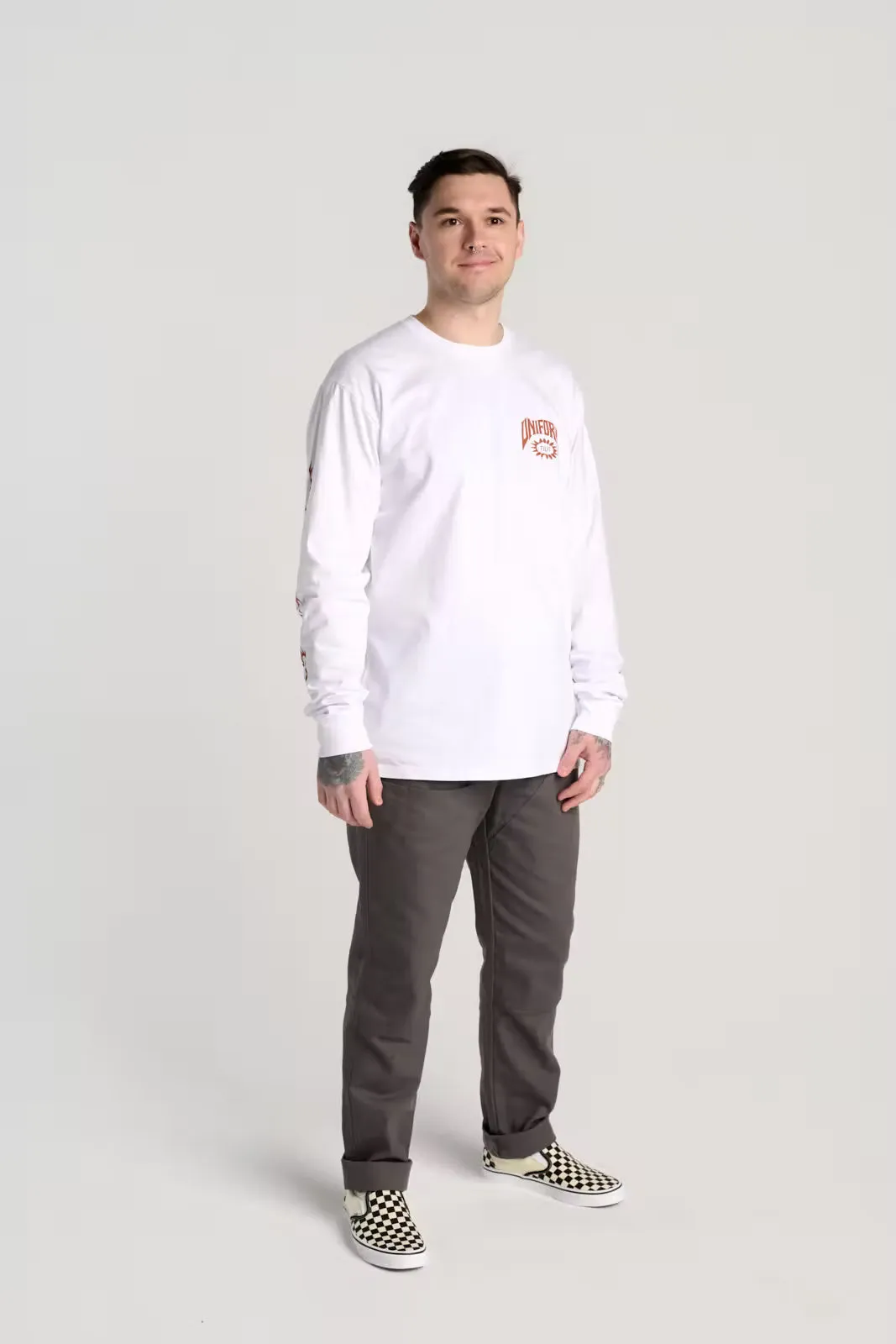Uniform Graphic Long Sleeve T-Shirt sold by Tilit NYC