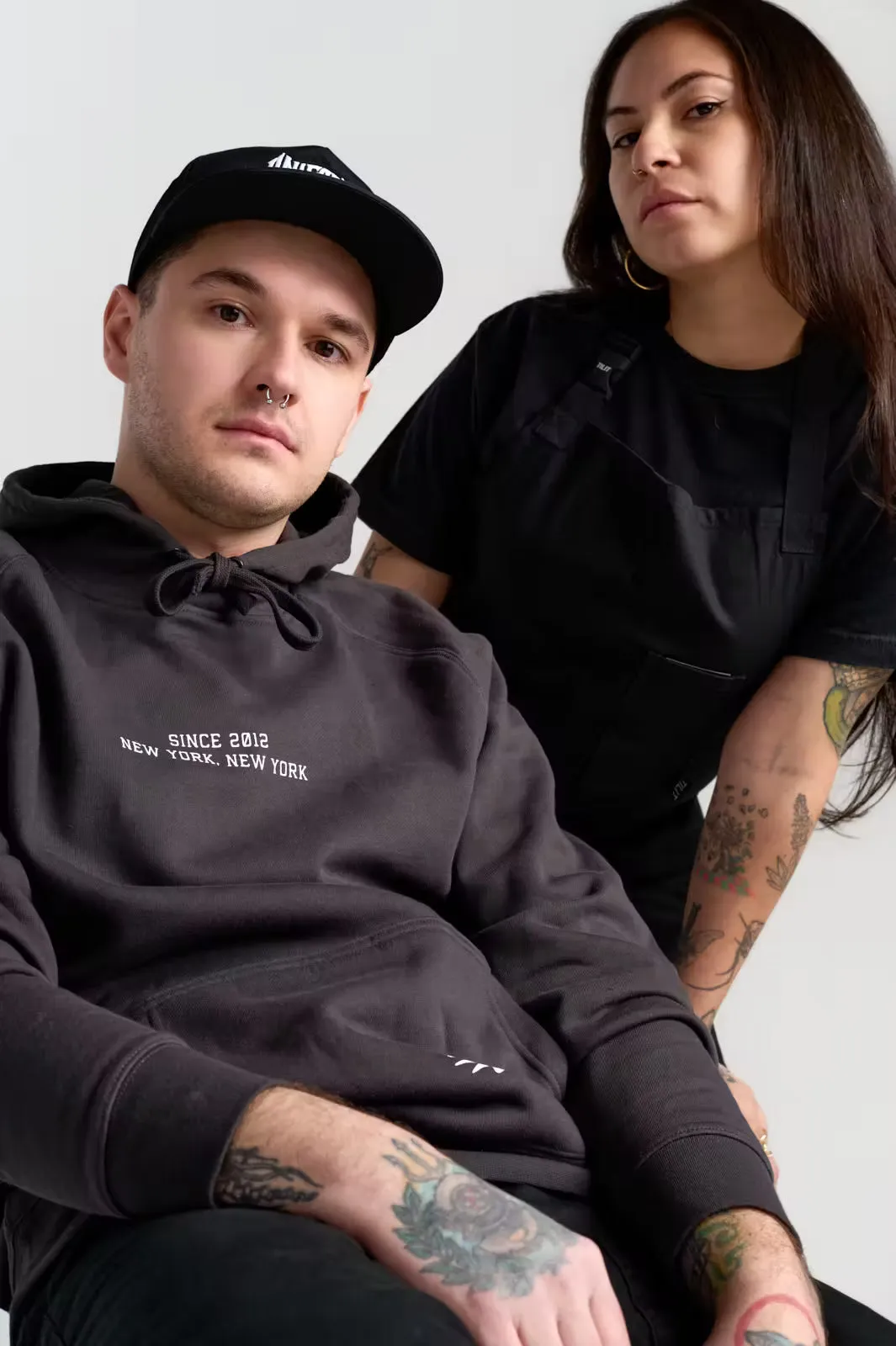 Uniform Graphic Pullover Hoodie sold by Tilit NYC product image thumbnail 5