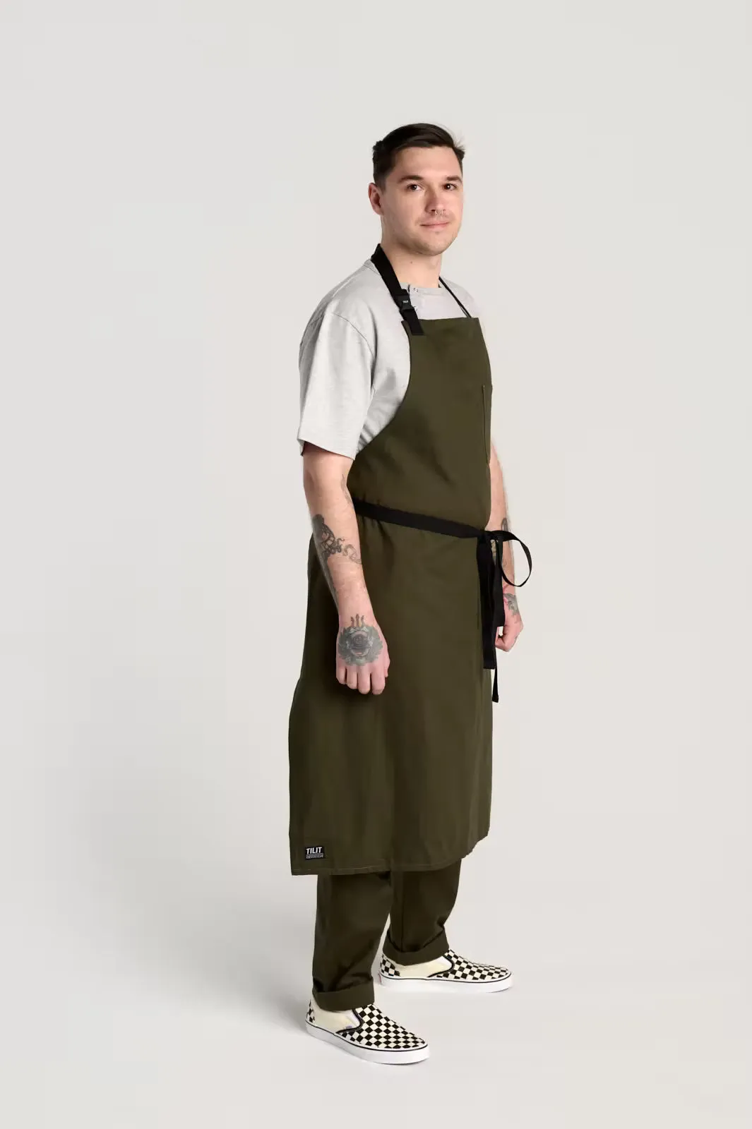 XL Canvas Chef Apron sold by Tilit NYC product image thumbnail 4
