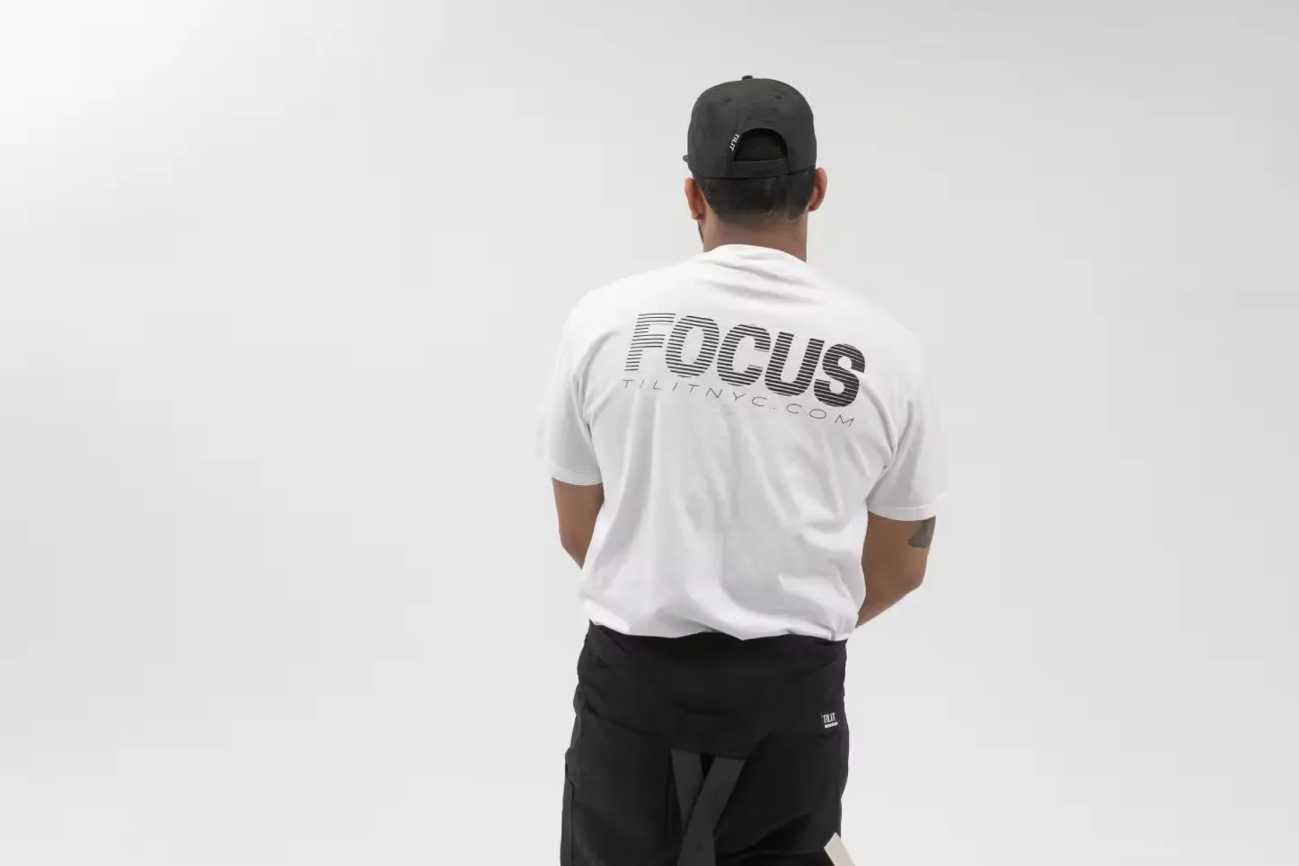 "FOCUS" Short Sleeve T- Shirt sold by Tilit NYC product image thumbnail 2