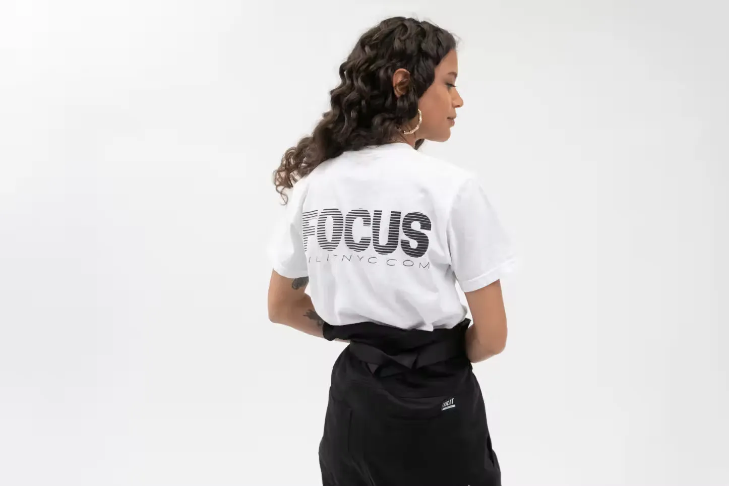 "FOCUS" Short Sleeve T- Shirt sold by Tilit NYC product image thumbnail 5