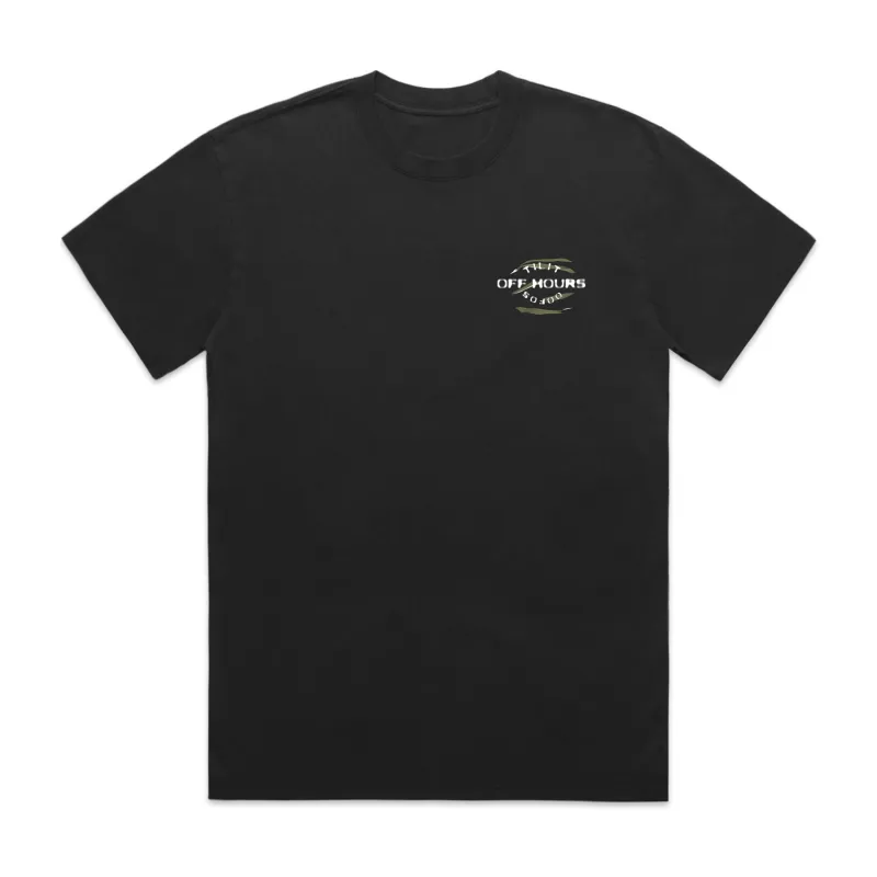 Tilit x Oofos: Off Hours Short Sleeve Tee made by Tilit NYC