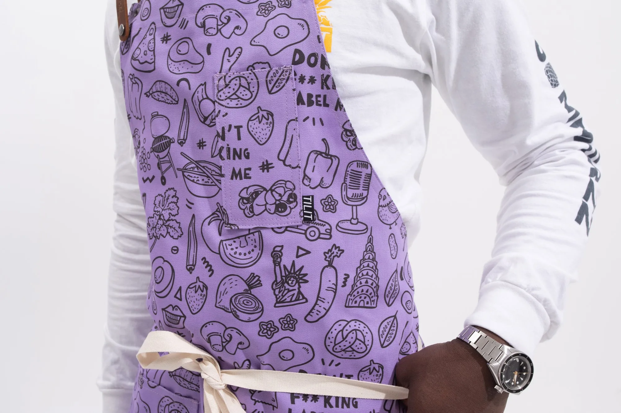 Kwame X Tilit Aprons sold by Tilit NYC product image thumbnail 2