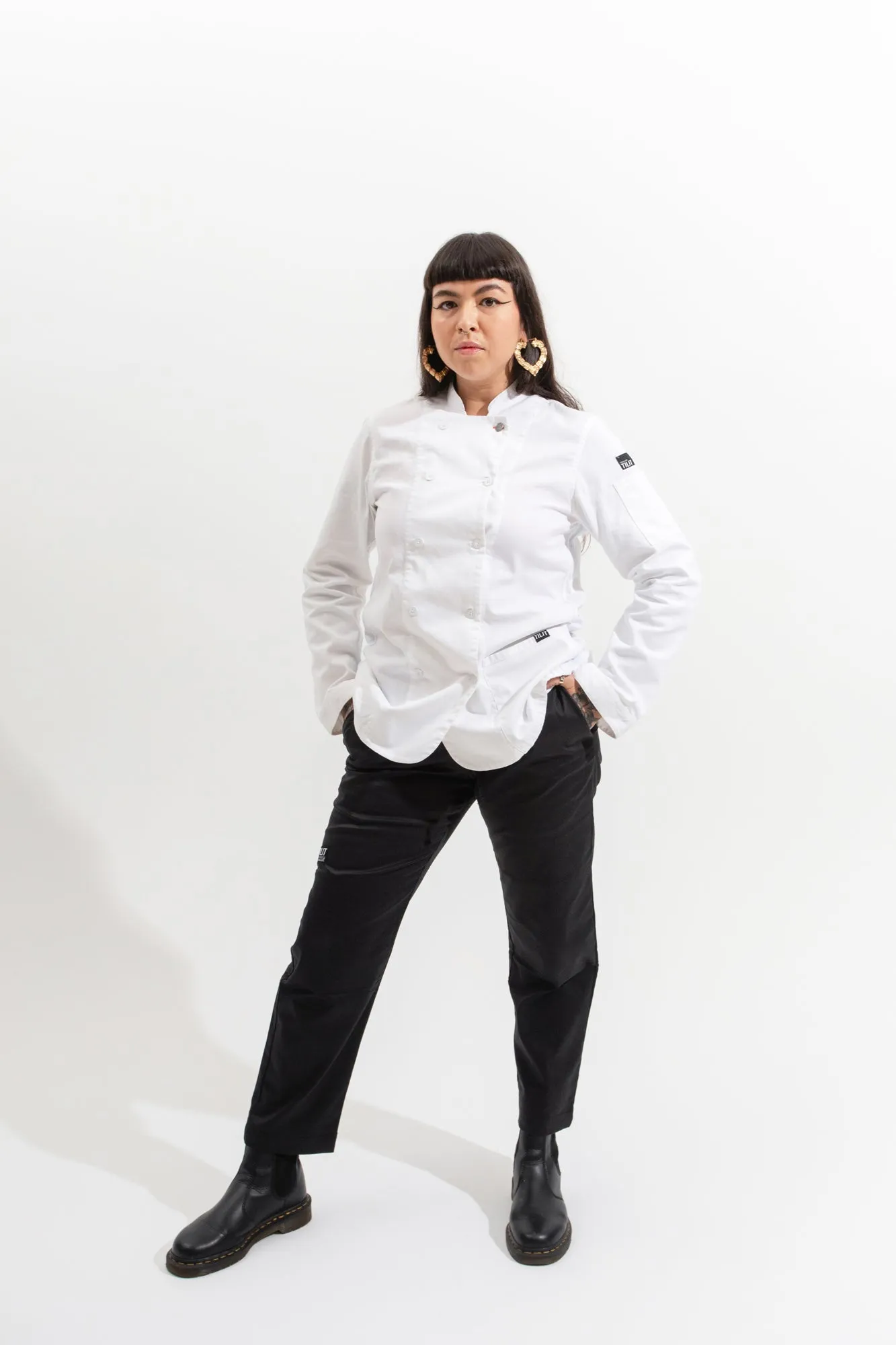 Long Sleeved Women's Chef Coat sold by Tilit NYC