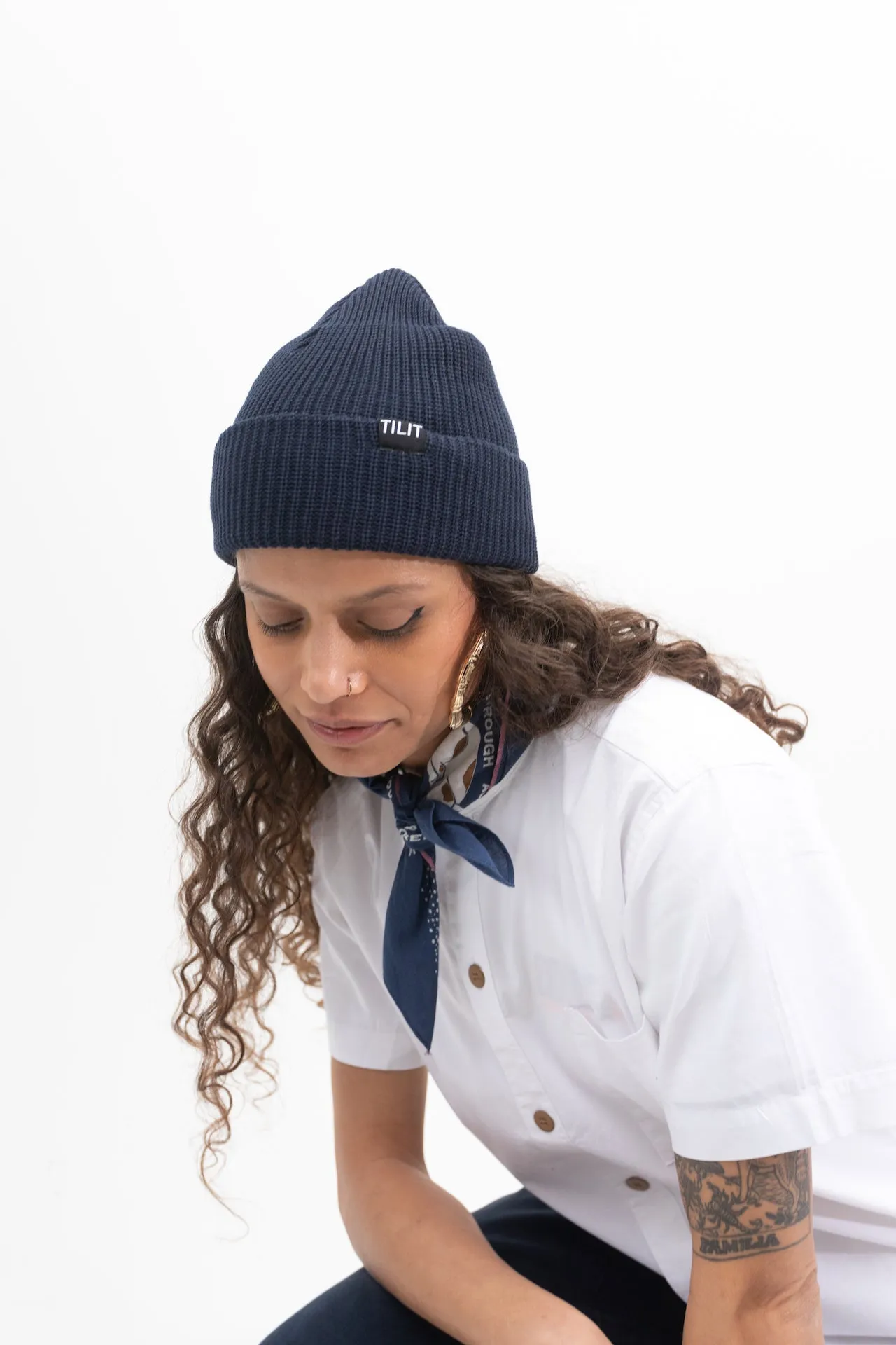 Over Easy Watch Cap sold by Tilit NYC product image thumbnail 2