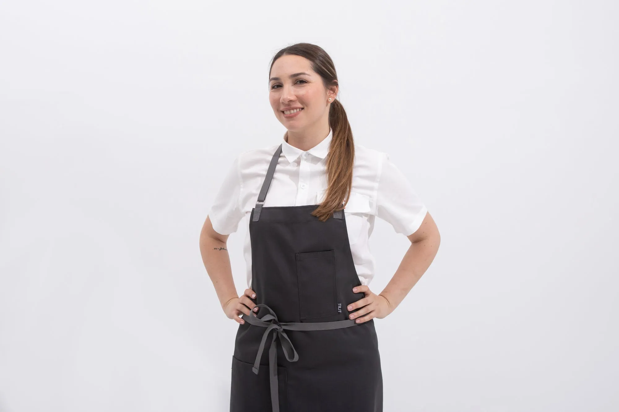 Wrinkle Free Chef Aprons sold by Tilit NYC product image thumbnail 3