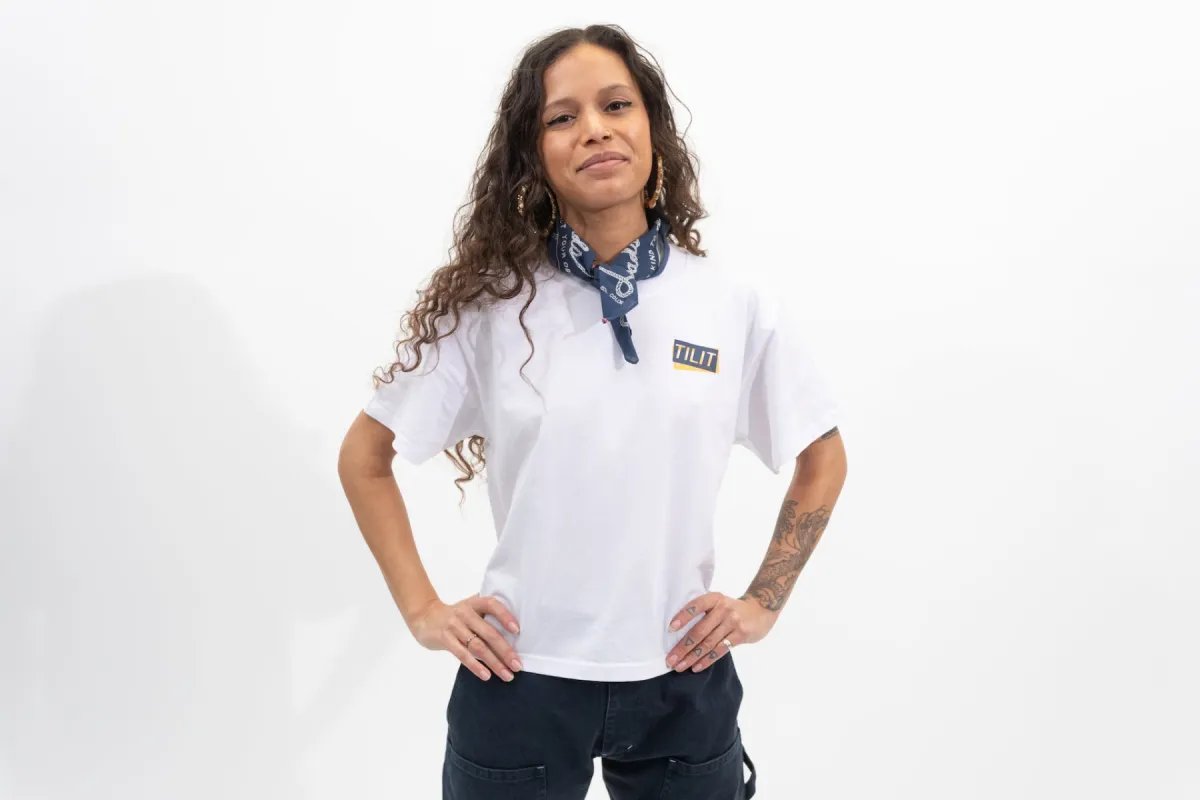 Over Easy Women's Box Tee sold by Tilit NYC