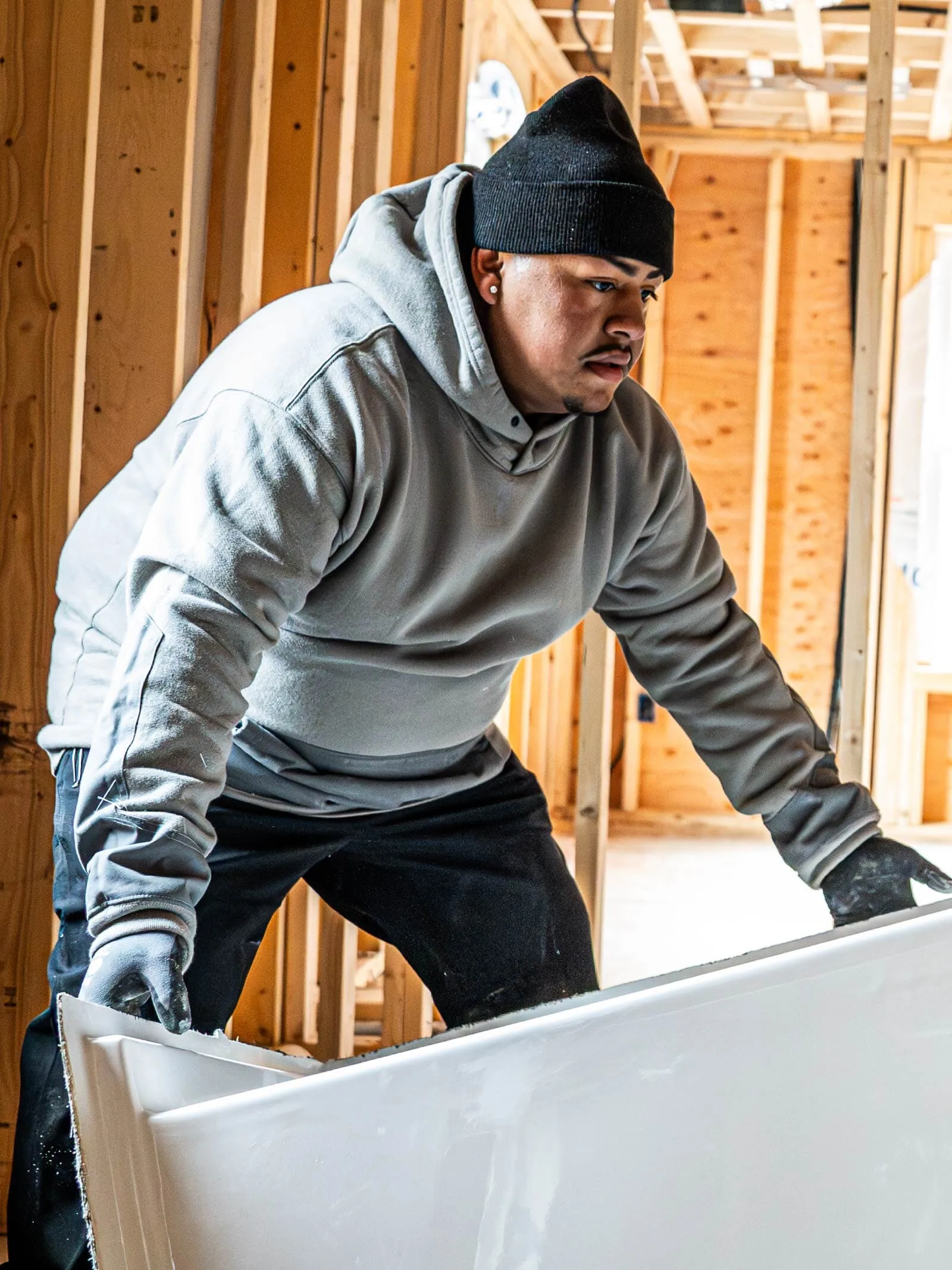 Full Tech Work Hoodie sold by 1620 Workwear product image thumbnail 5