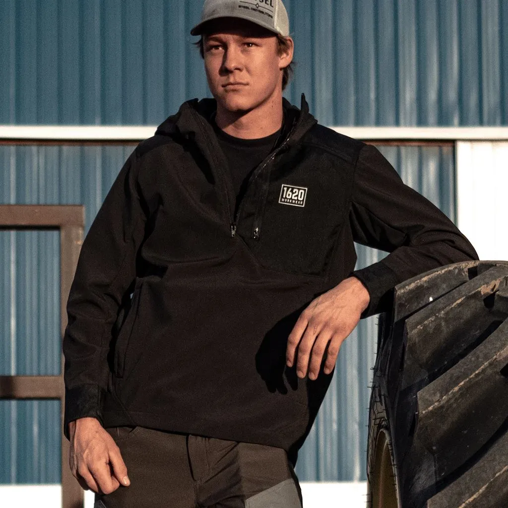 Softshell Work Anorak - CLOSEOUT sold by 1620 Workwear product image thumbnail 2