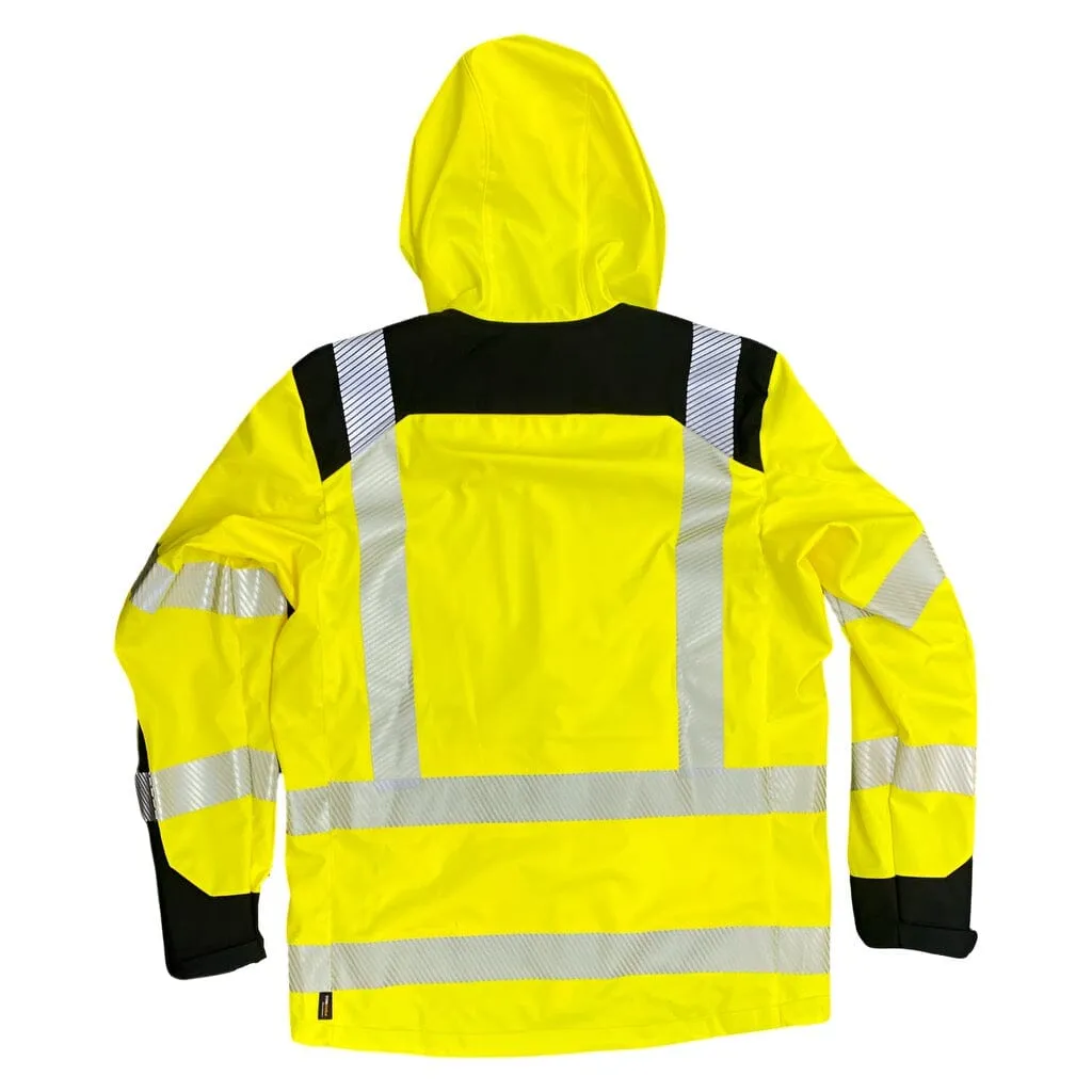 Hi Vis Softshell Work Jacket - XXL - FINAL SALE sold by 1620 Workwear product image thumbnail 2