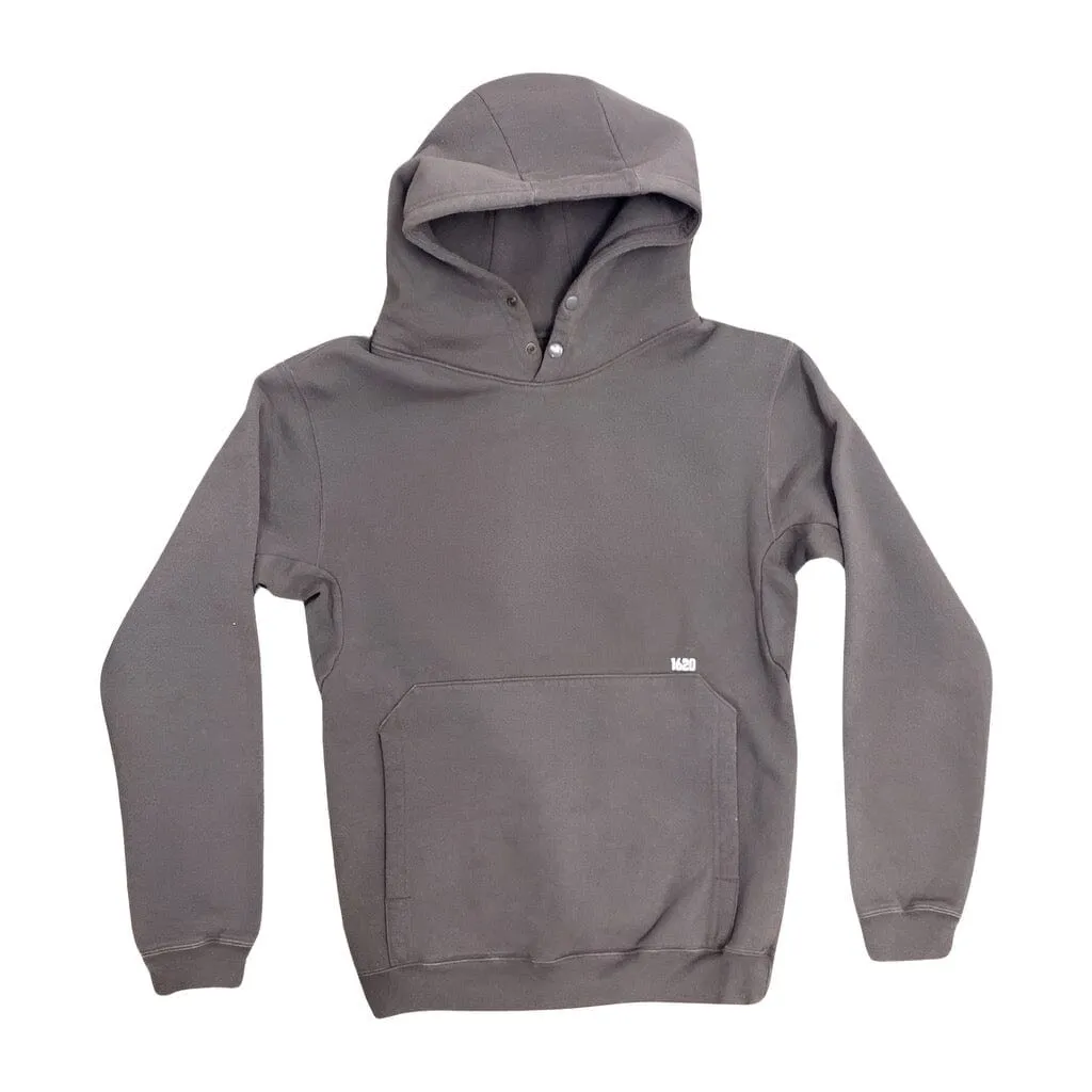 Basic Work Hoodie - Granite Medium - FINAL SALE sold by 1620 Workwear