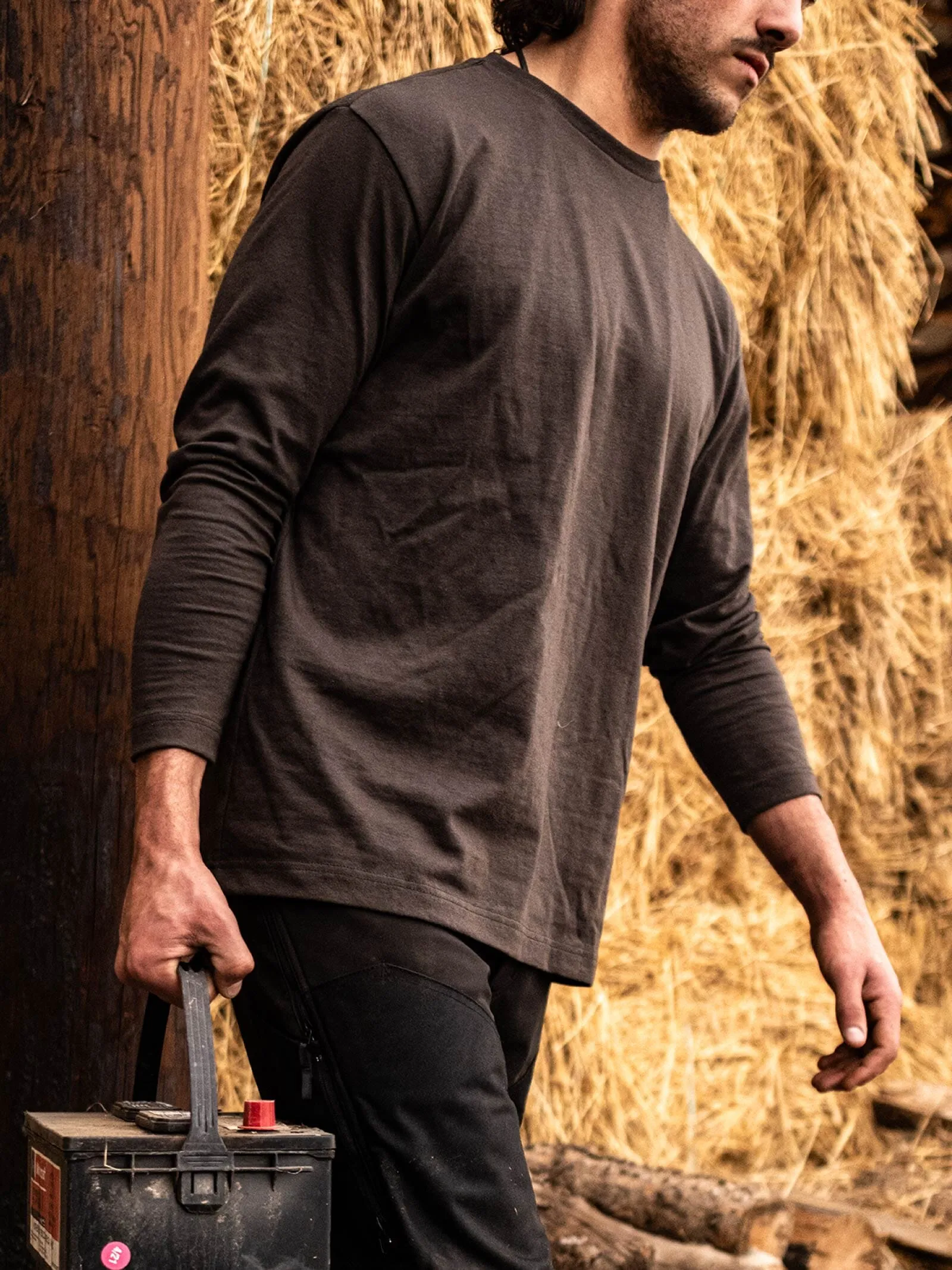 Heavyweight NYCO Long Sleeve T-Shirt sold by 1620 Workwear product image thumbnail 2