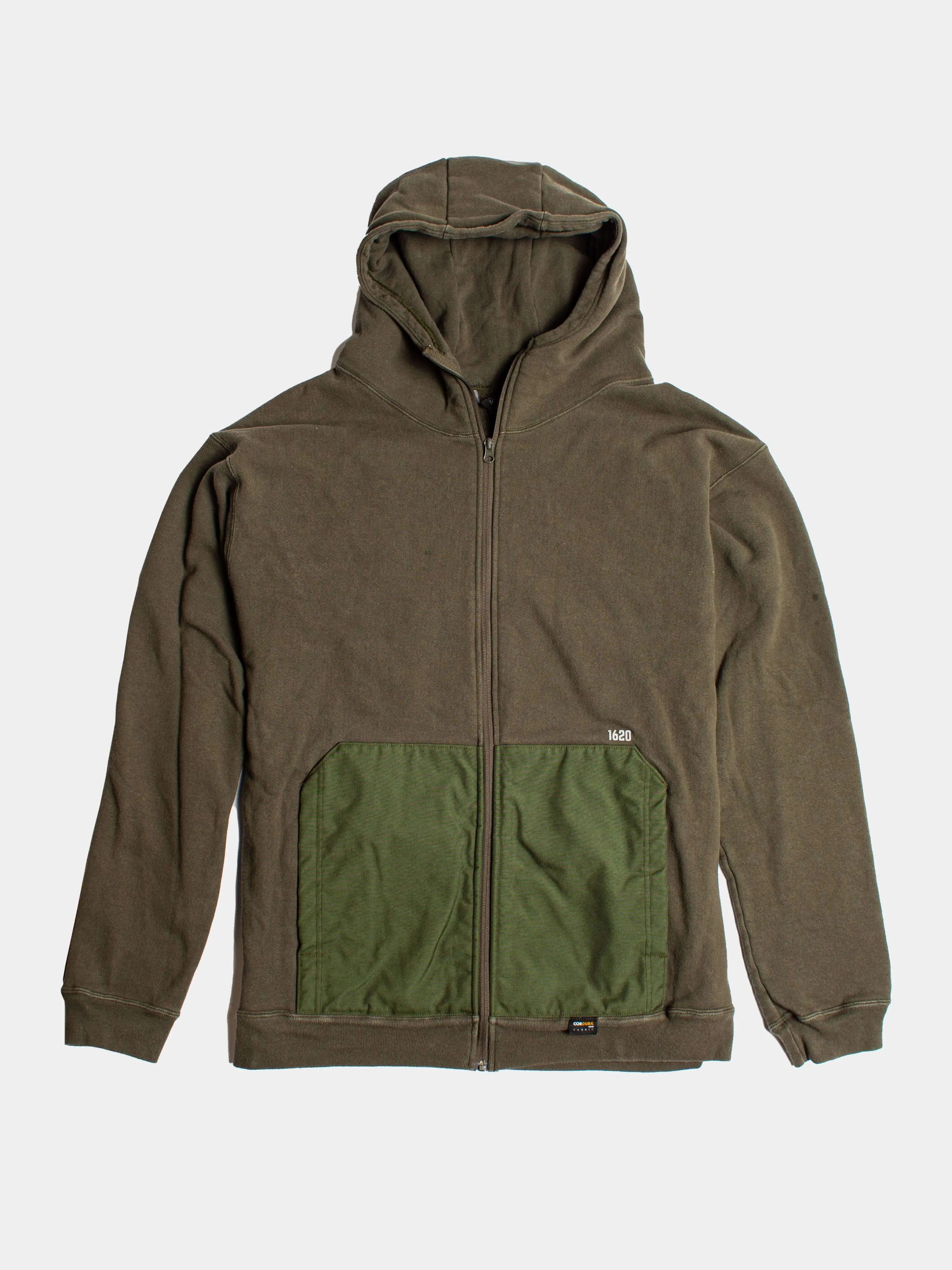 Full Zip Work Hoodie - Hunter Green XL - FINAL SALE sold by 1620 Workwear