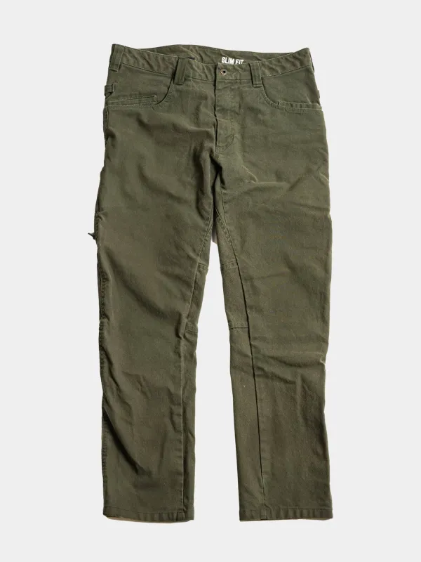 Slim Fit Single Knee Utility Pant 2.0 - Hunter Green 36x32 - FINAL SALE sold by 1620 Workwear