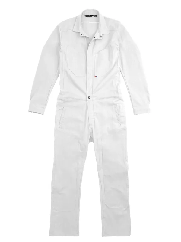 Painter's White Stretch NYCO Coverall made by 1620 Workwear