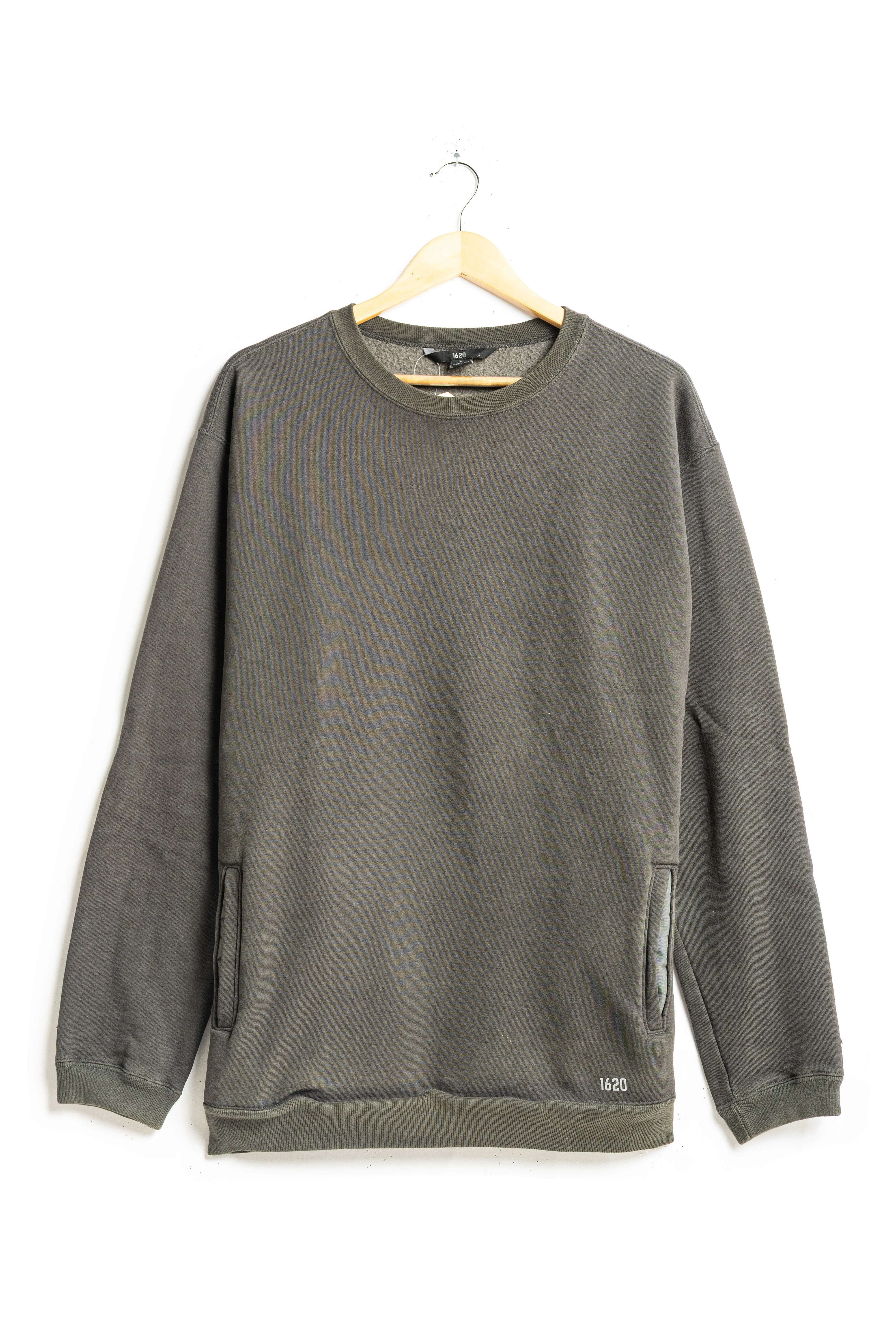 Crew Sweashirt - Granite Large - FINAL SALE sold by 1620 Workwear