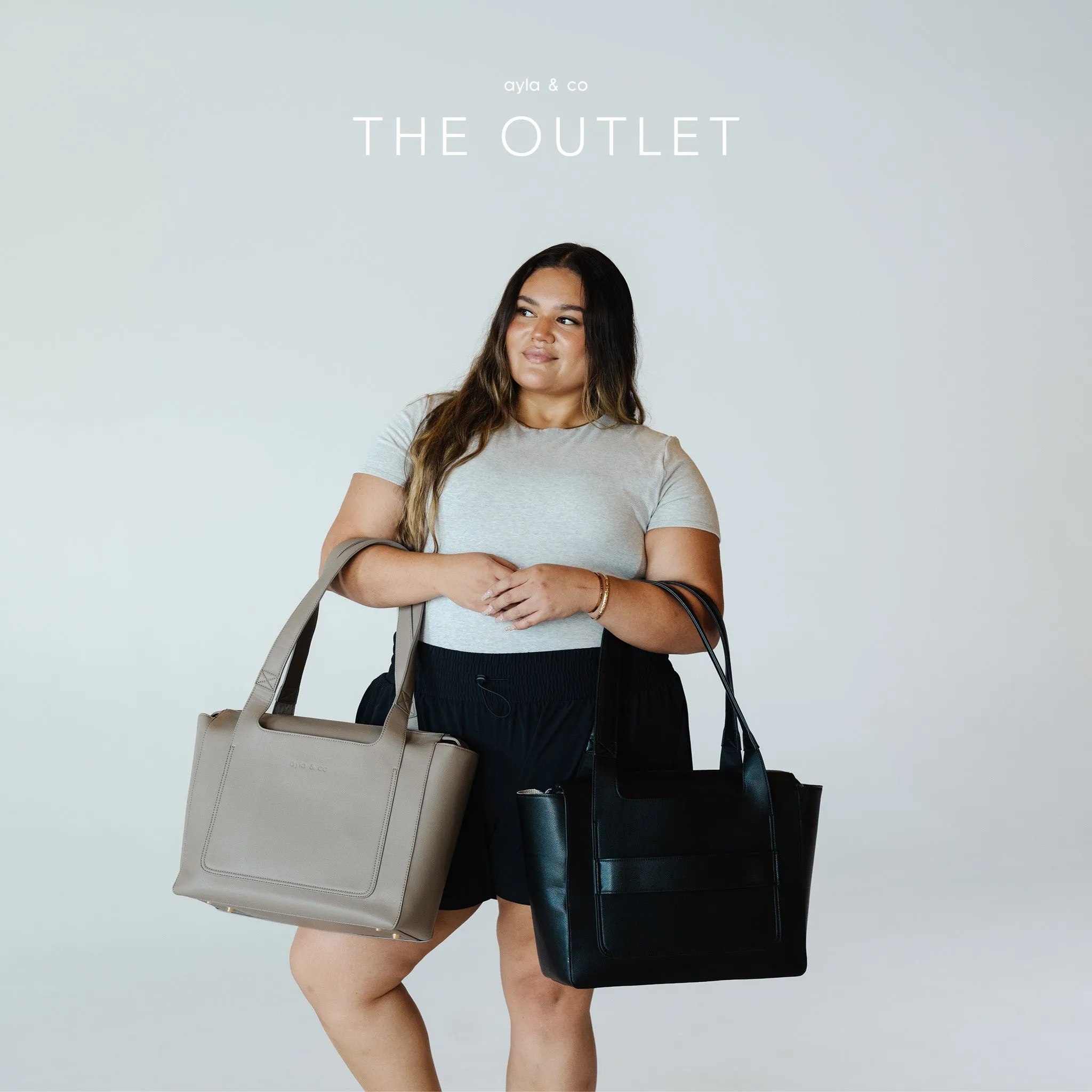 The Ayla Tote- Outlet sold by Ayla Bag