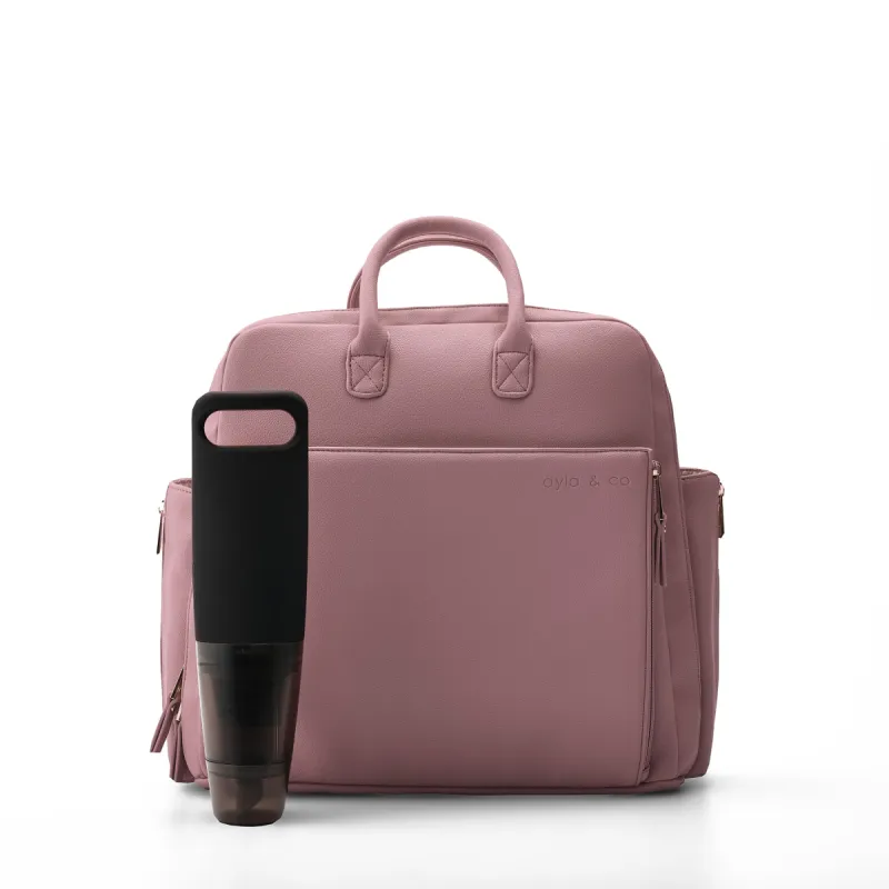 Mauve Ayla Bag and Vacuum Bundle sold by Ayla Bag