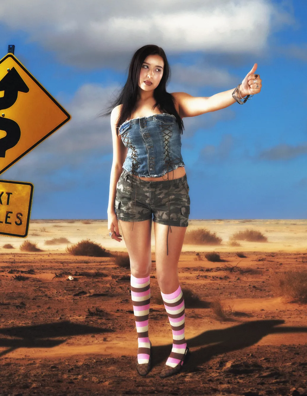 Caroline Ultrahigh Sock 3 Pack sold by doublesoul product image thumbnail 3