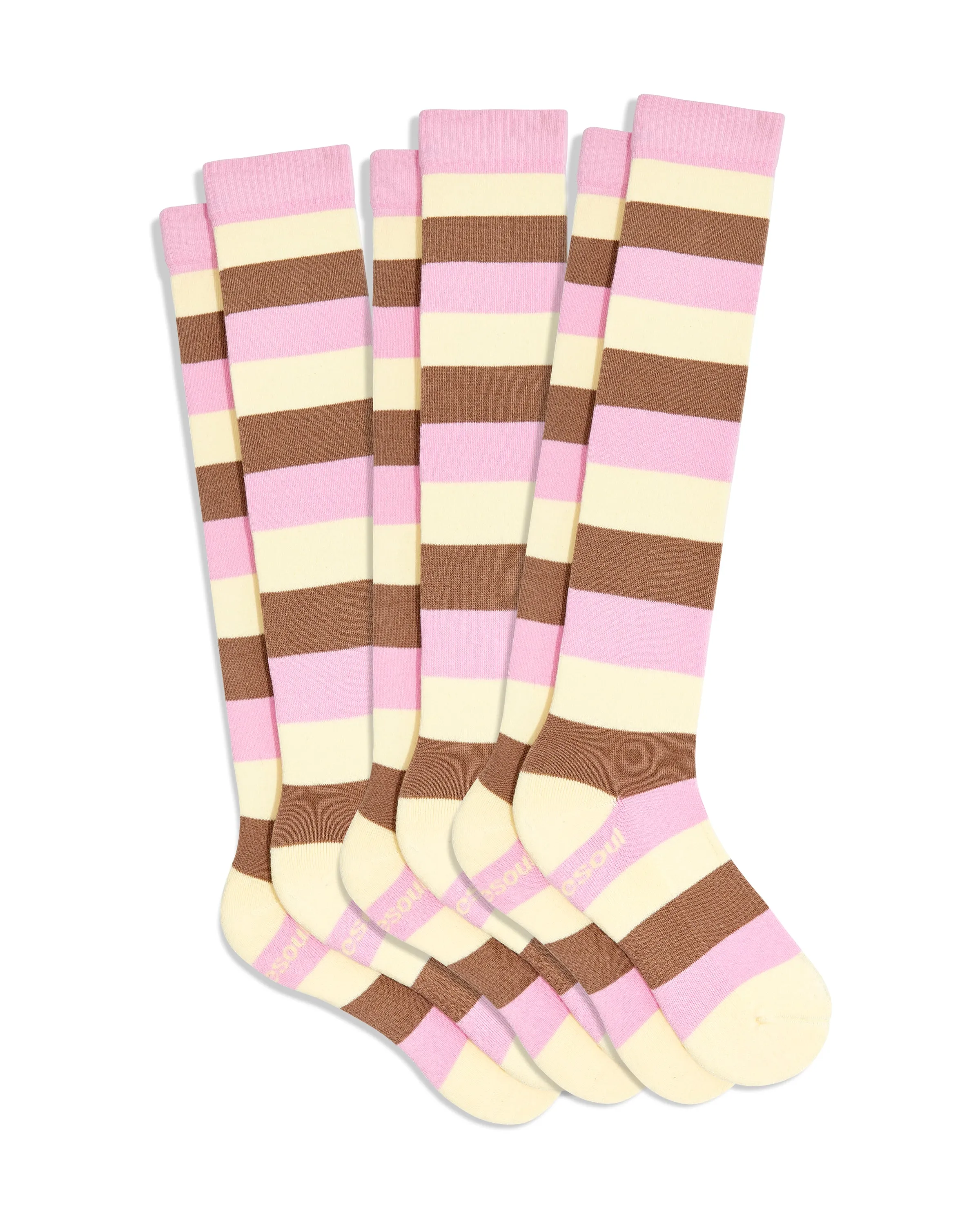 Caroline Ultrahigh Sock 3 Pack sold by doublesoul