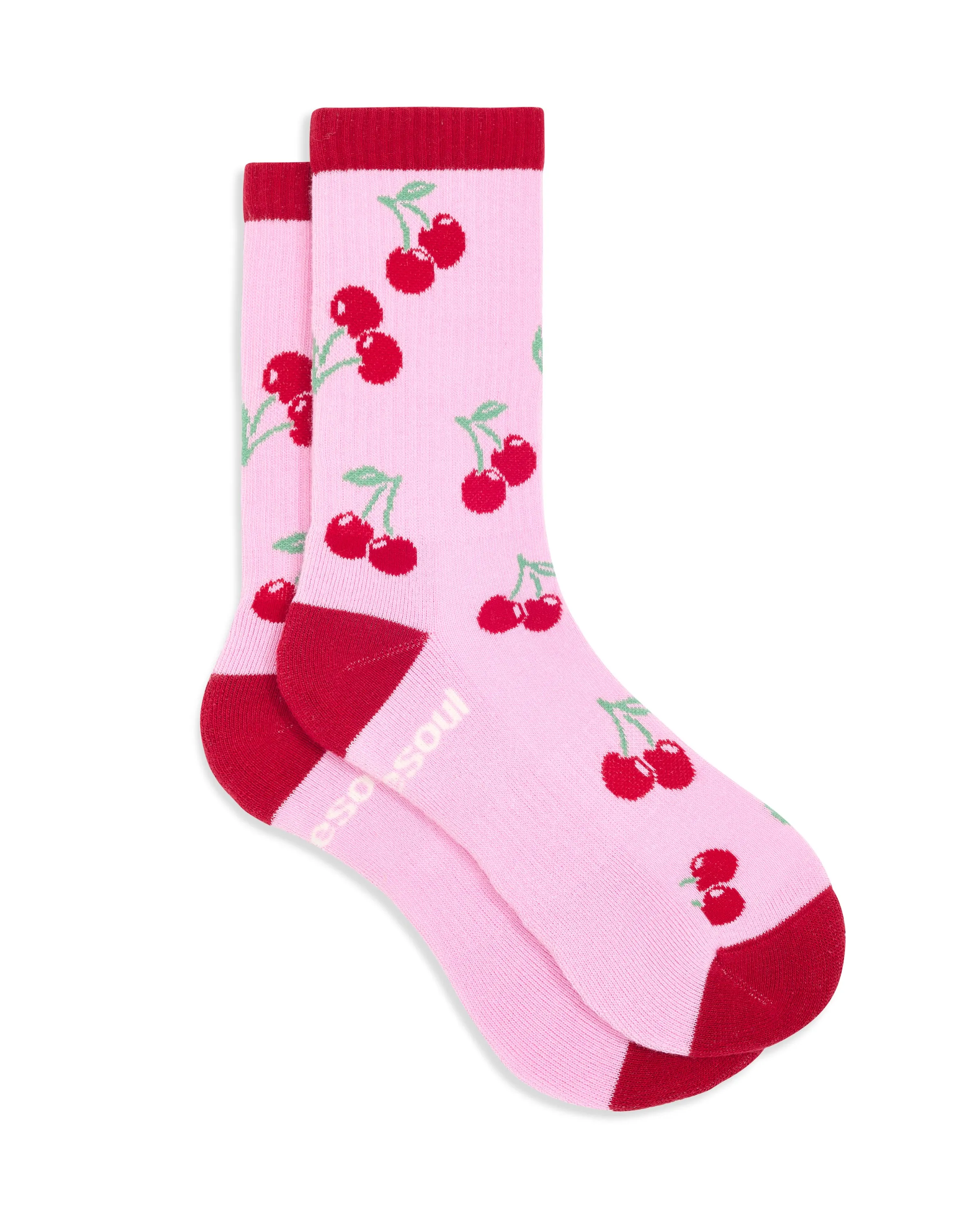 Chloe Cherry High Sock sold by doublesoul