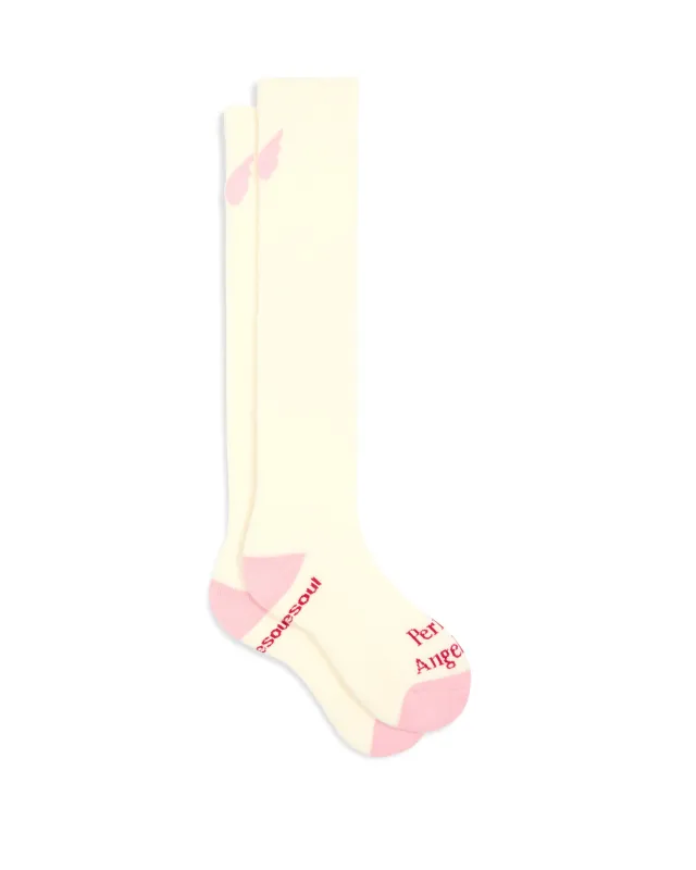 Chloe Cherry Ultrahigh Sock sold by doublesoul