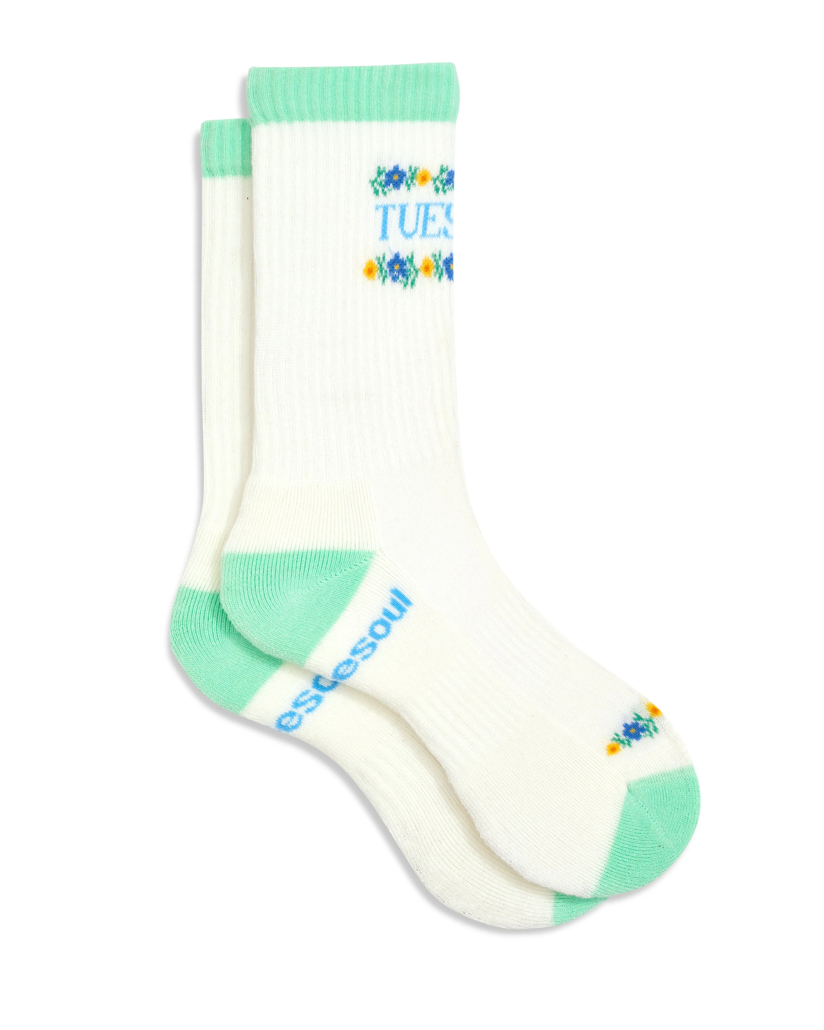 Days Of The Week High Sock 5 Pack sold by doublesoul product image thumbnail 4