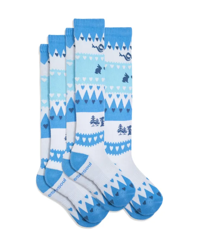 Pattern Ultrahigh Sock 3 Pack sold by doublesoul