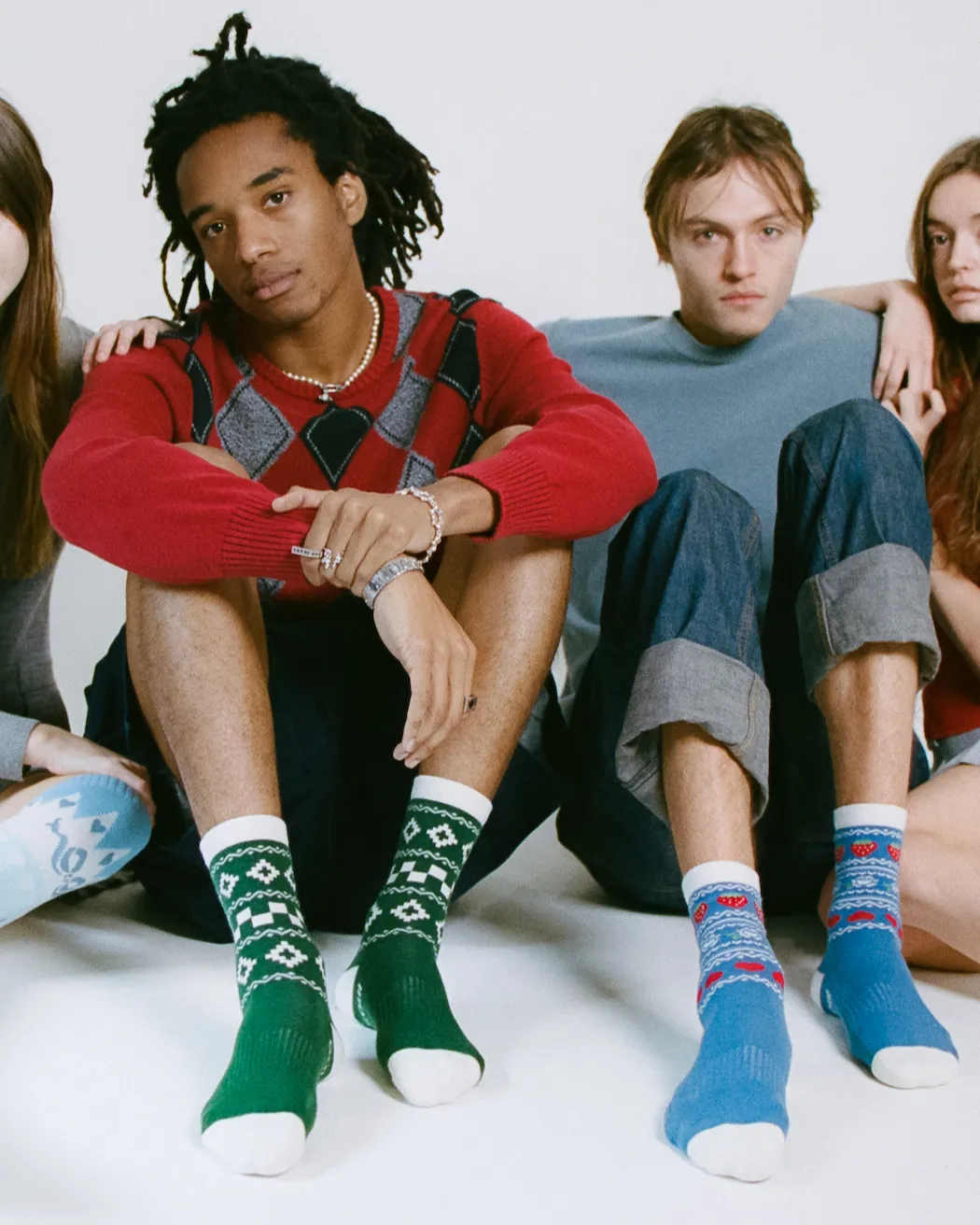 Pattern High Sock 3 Pack Mixed sold by doublesoul product image thumbnail 2