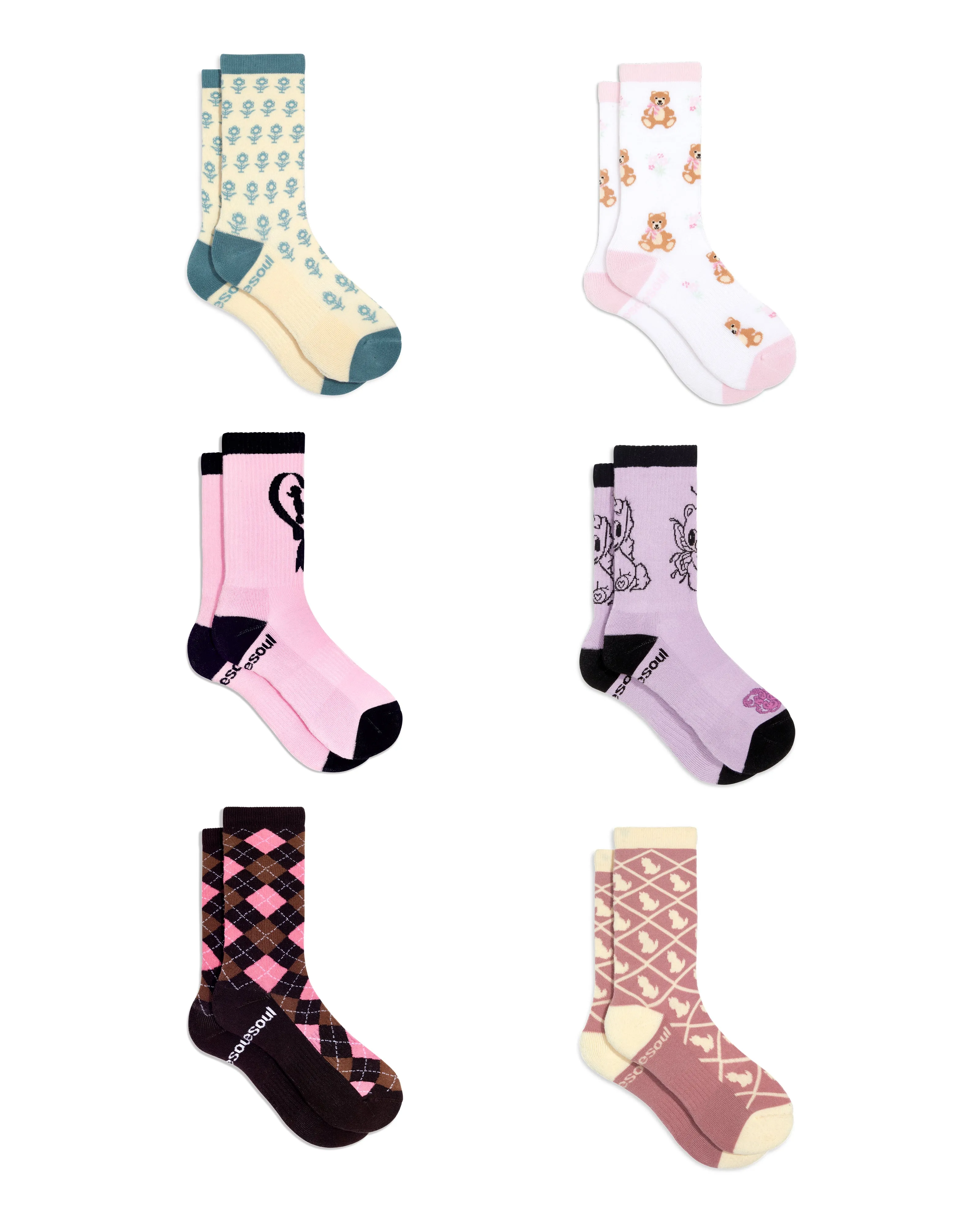 Collab Collectors High Sock 7 Pack sold by doublesoul product image thumbnail 4