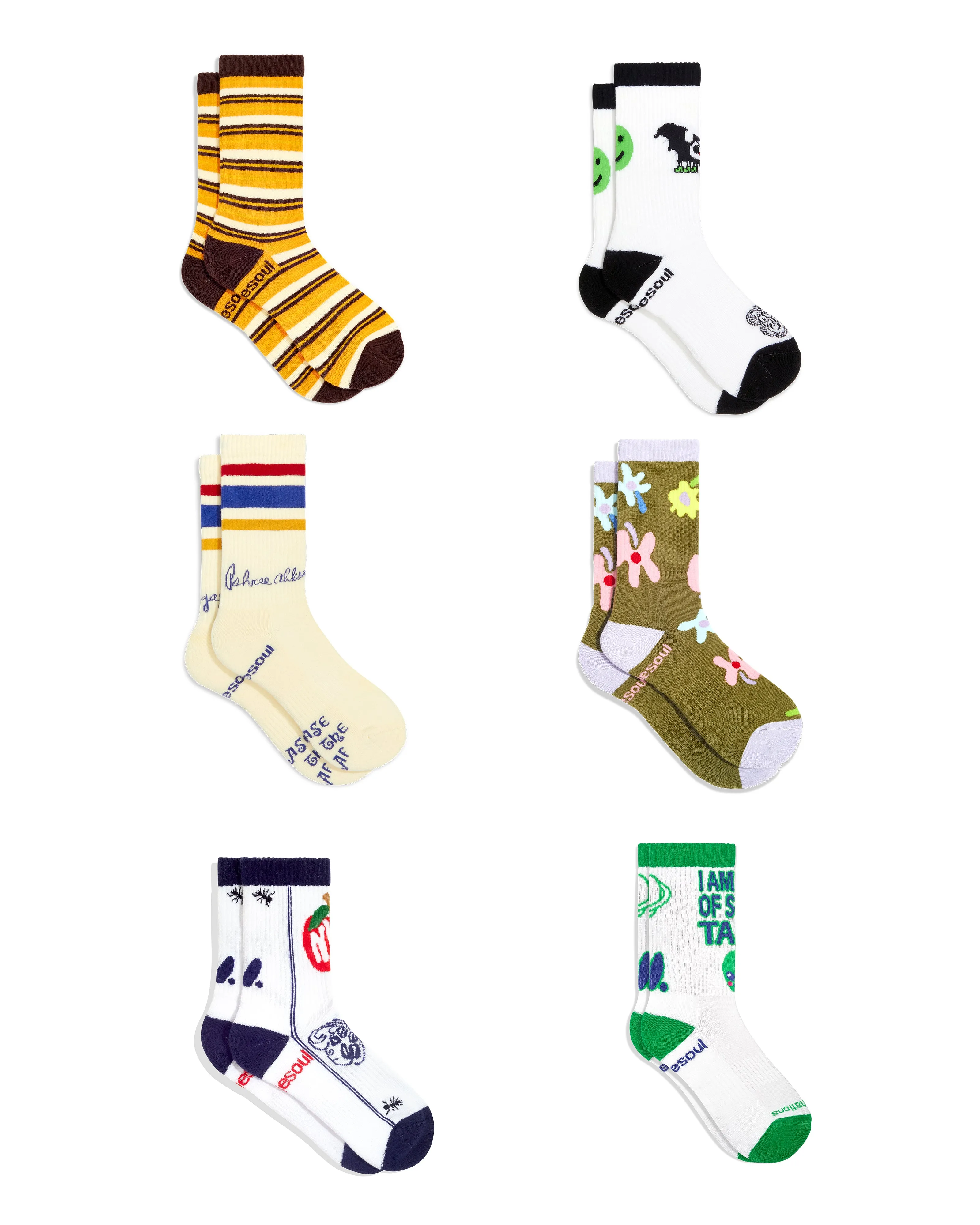 Collab Collectors High Sock 6 Pack sold by doublesoul product image thumbnail 2