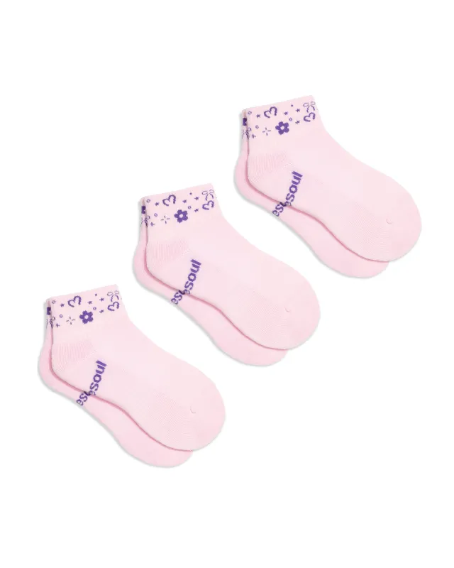Verconiik Quarter Sock 3 Pack Solid sold by doublesoul