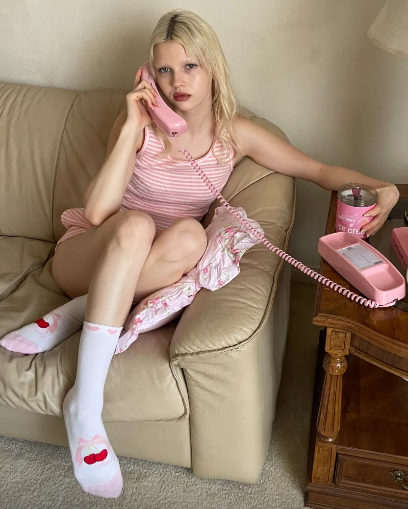 Sweetly High Sock 3 Pack Solid sold by doublesoul product image thumbnail 5