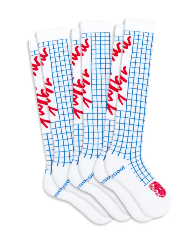 Beepy Bella Ultrahigh Sock 3 Pack Solid sold by doublesoul