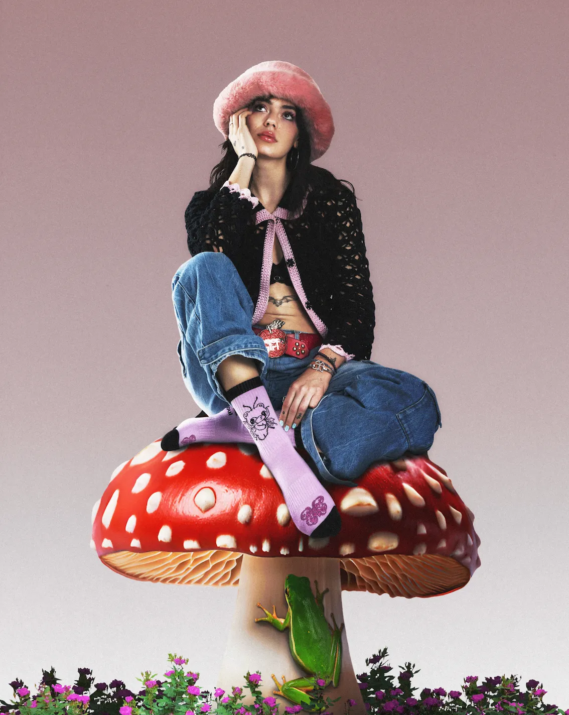 Beepy Bella High Sock Solid 3 Pack sold by doublesoul product image thumbnail 2