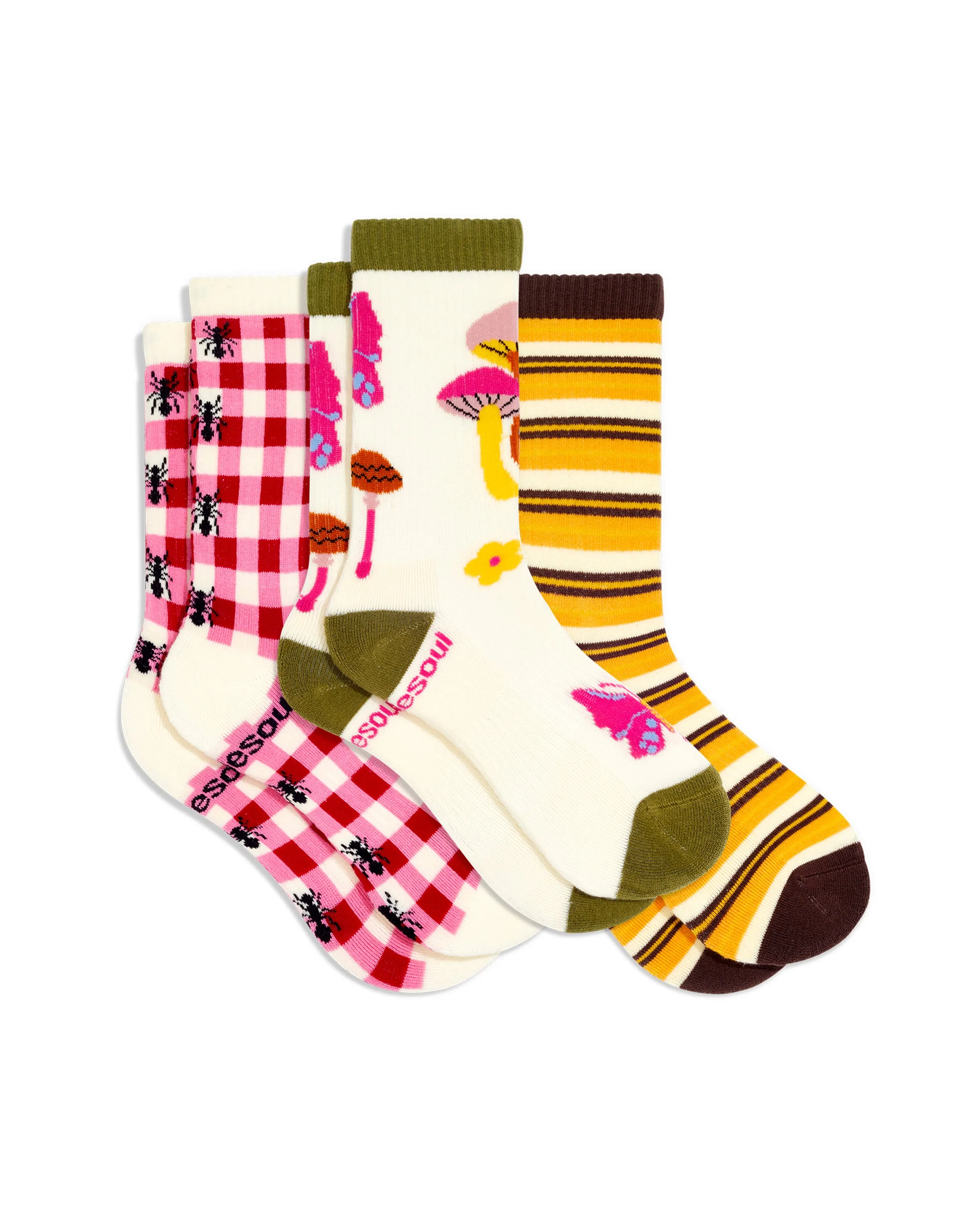 Taylor High Sock 3 Pack Mixed sold by doublesoul