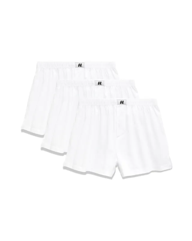 Boxer 3 Pack Solid sold by doublesoul
