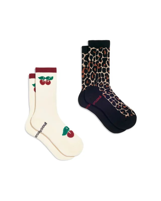 Olivia High Sock 2 Pack sold by doublesoul