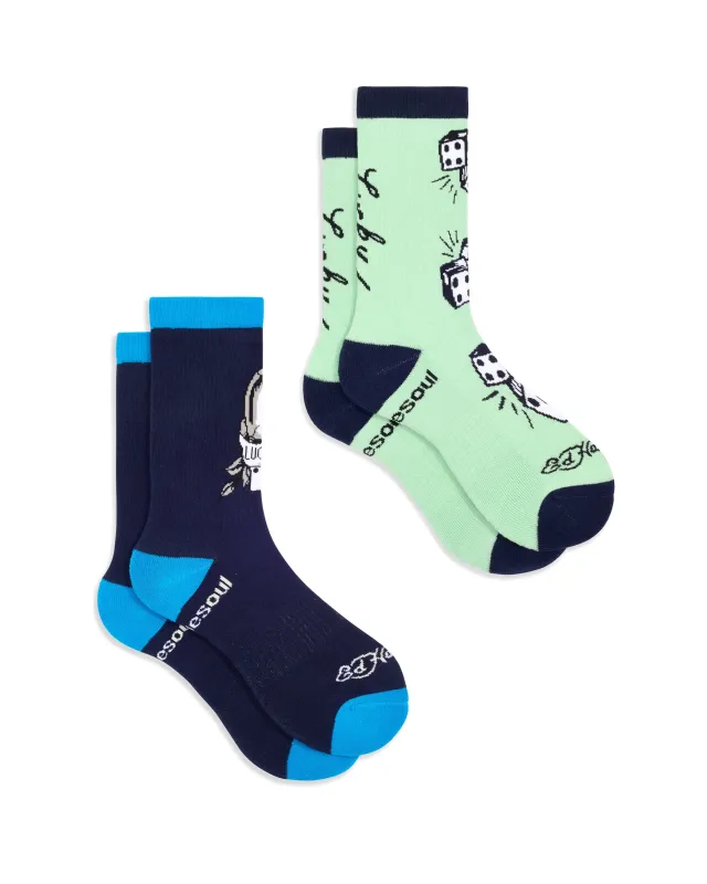 Ed Hardy Eternal Love High Sock 2 Pack sold by doublesoul