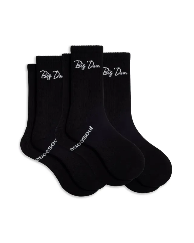 Big Dom High Sock 3 Pack sold by doublesoul