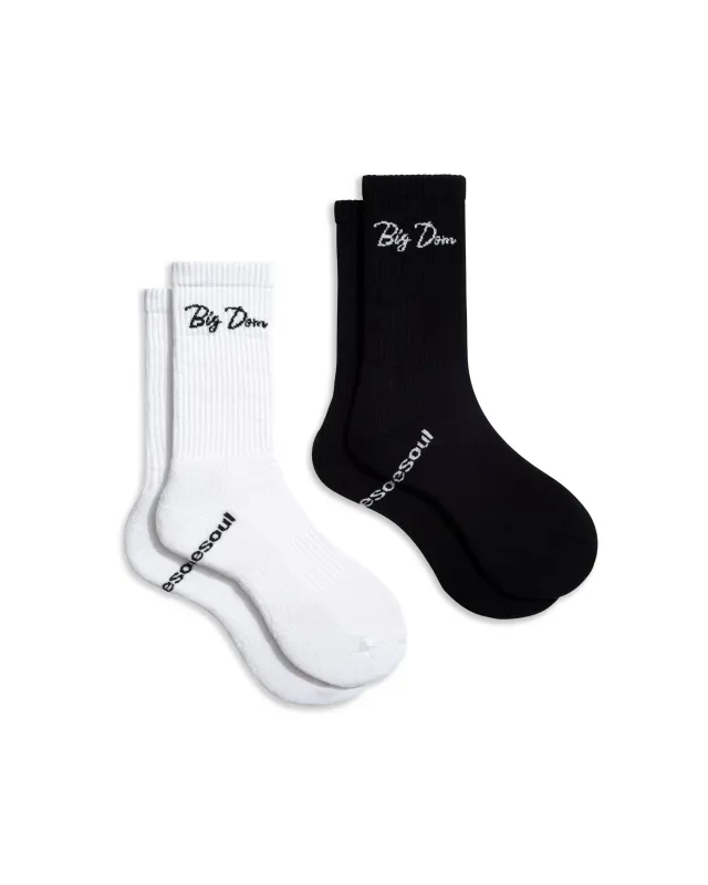 Big Dom High Sock 2 Pack sold by doublesoul