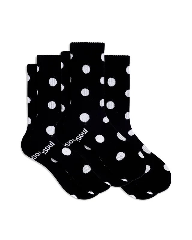 Mina High Sock 3 Pack Solid made by doublesoul