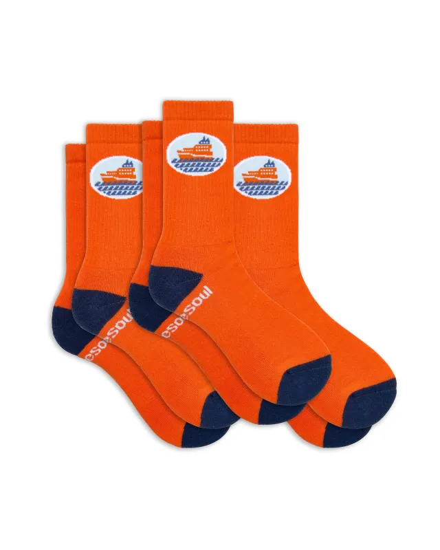 Pete Davidson High Sock 3 Pack Solid sold by doublesoul