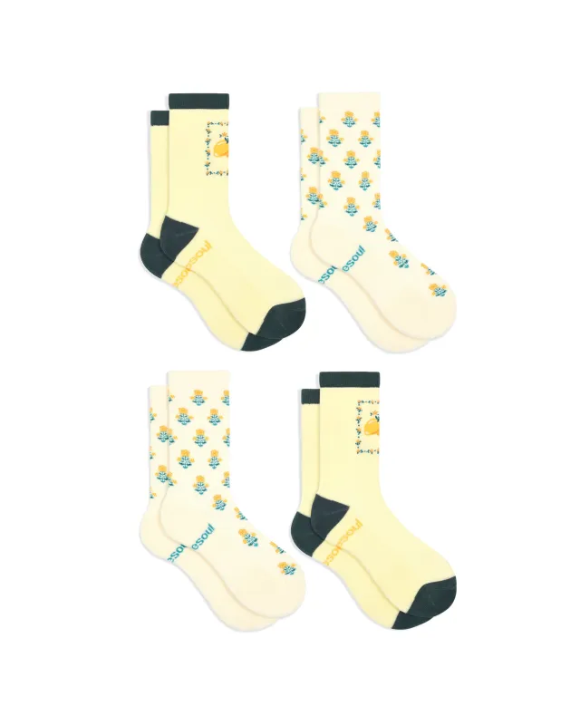 Rumer High Sock 4 Pack Mixed sold by doublesoul