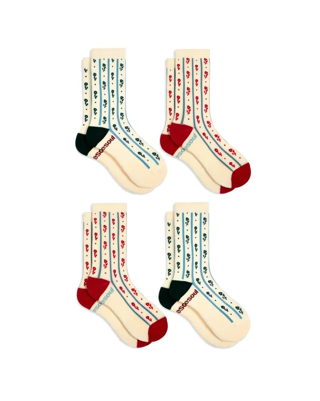 Bekah High Sock 4 Pack Cottage sold by doublesoul