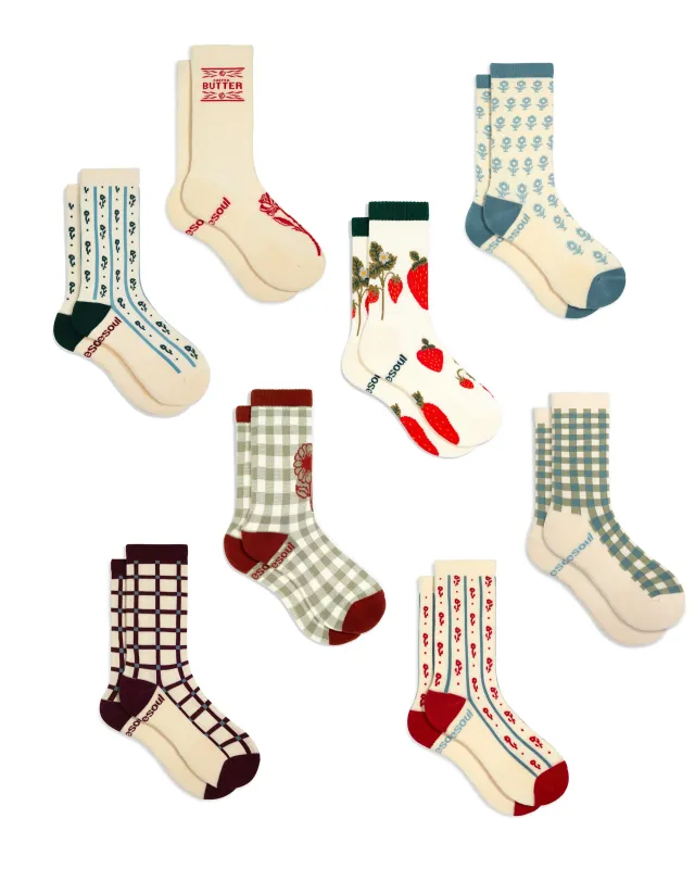 Meadow High Sock 8 Pack sold by doublesoul