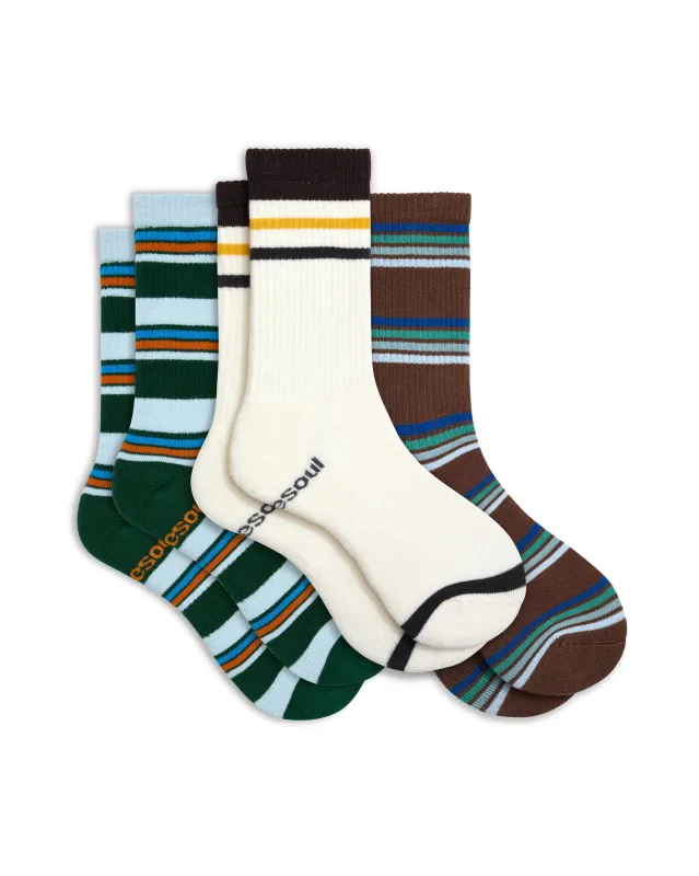 Pete High Sock 3 Pack Striped sold by doublesoul