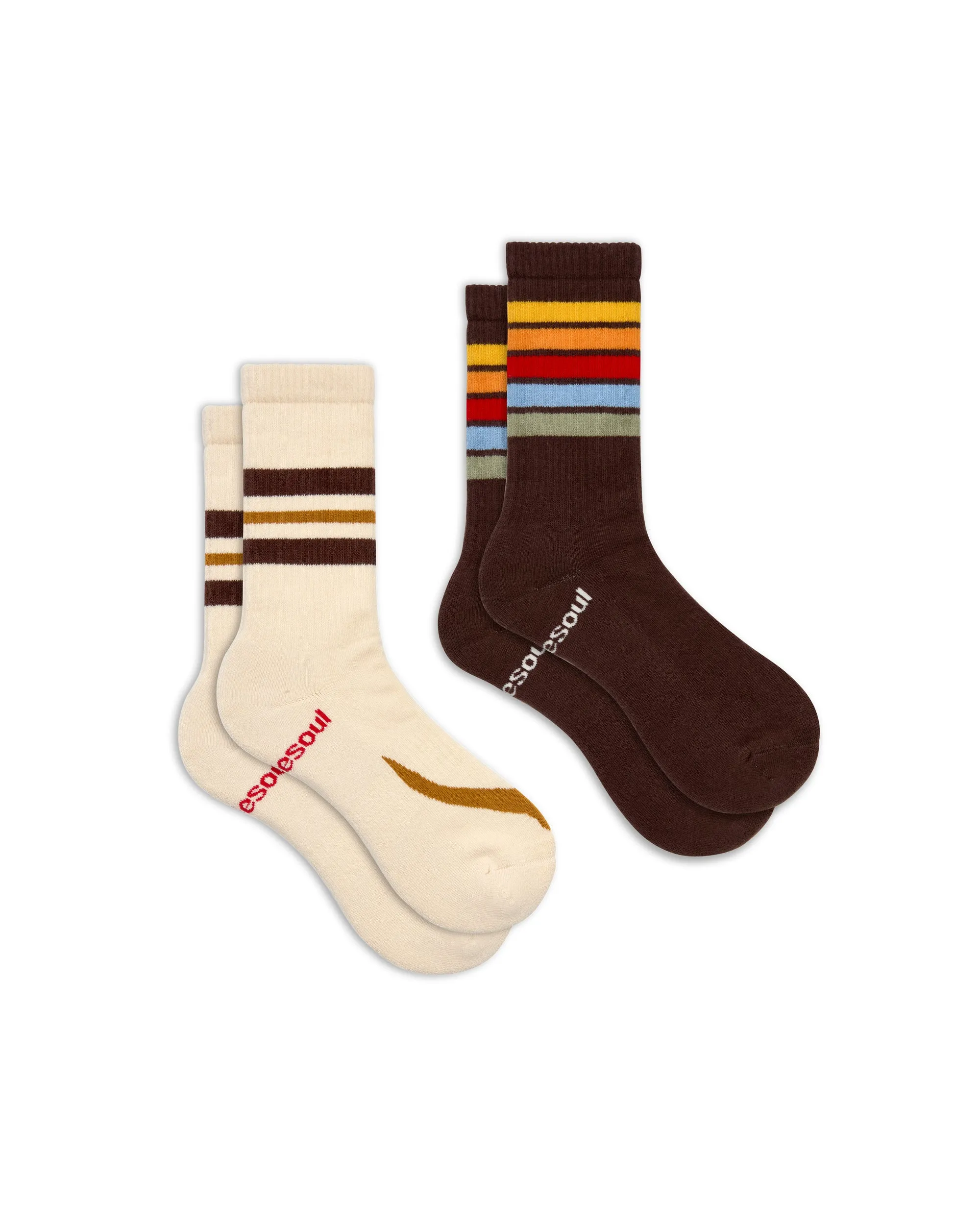 Simon Rex High Sock 2 Pack Mixed Stripes sold by doublesoul
