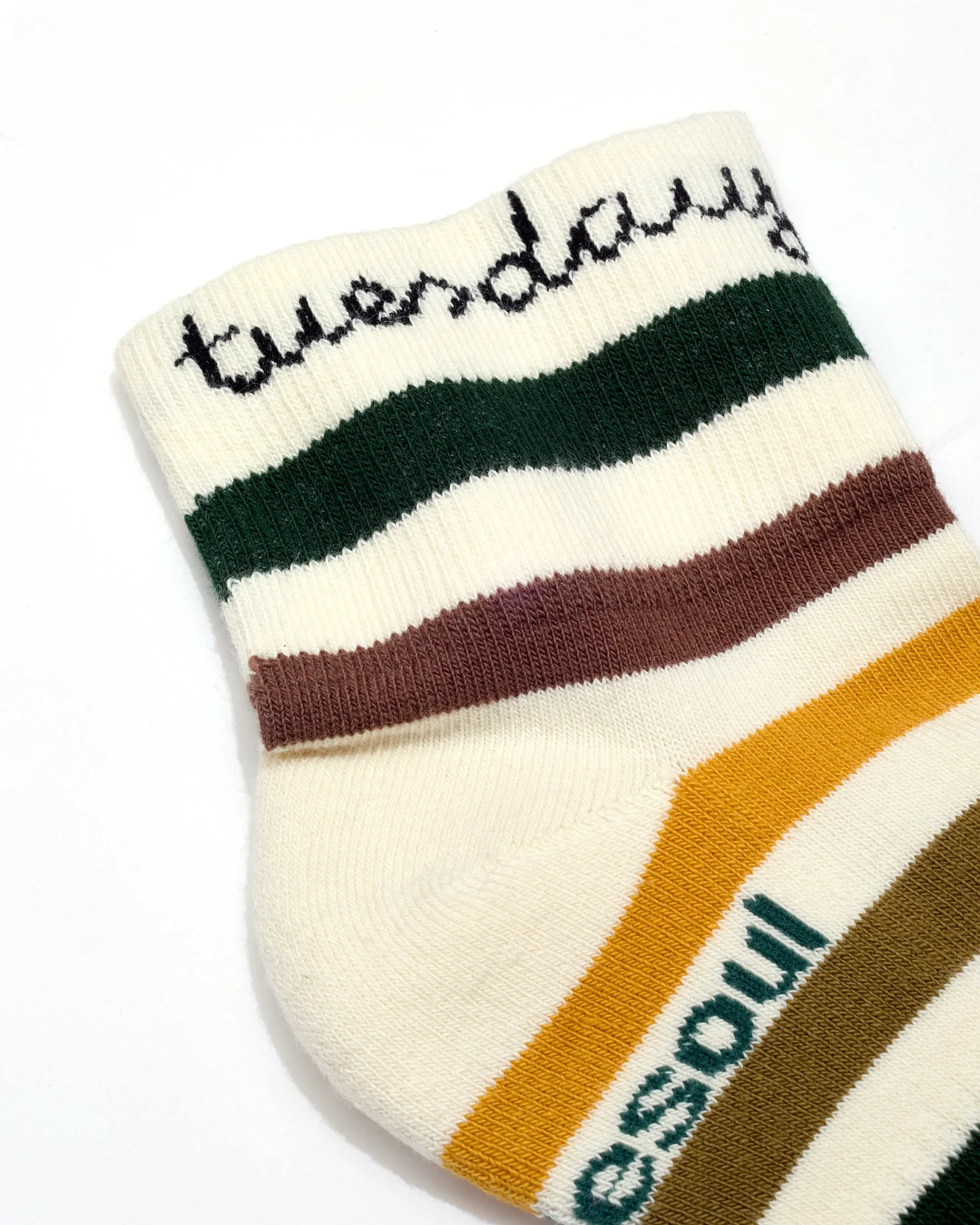 Days Of The Week Quarter Sock 7 Pack sold by doublesoul product image thumbnail 4